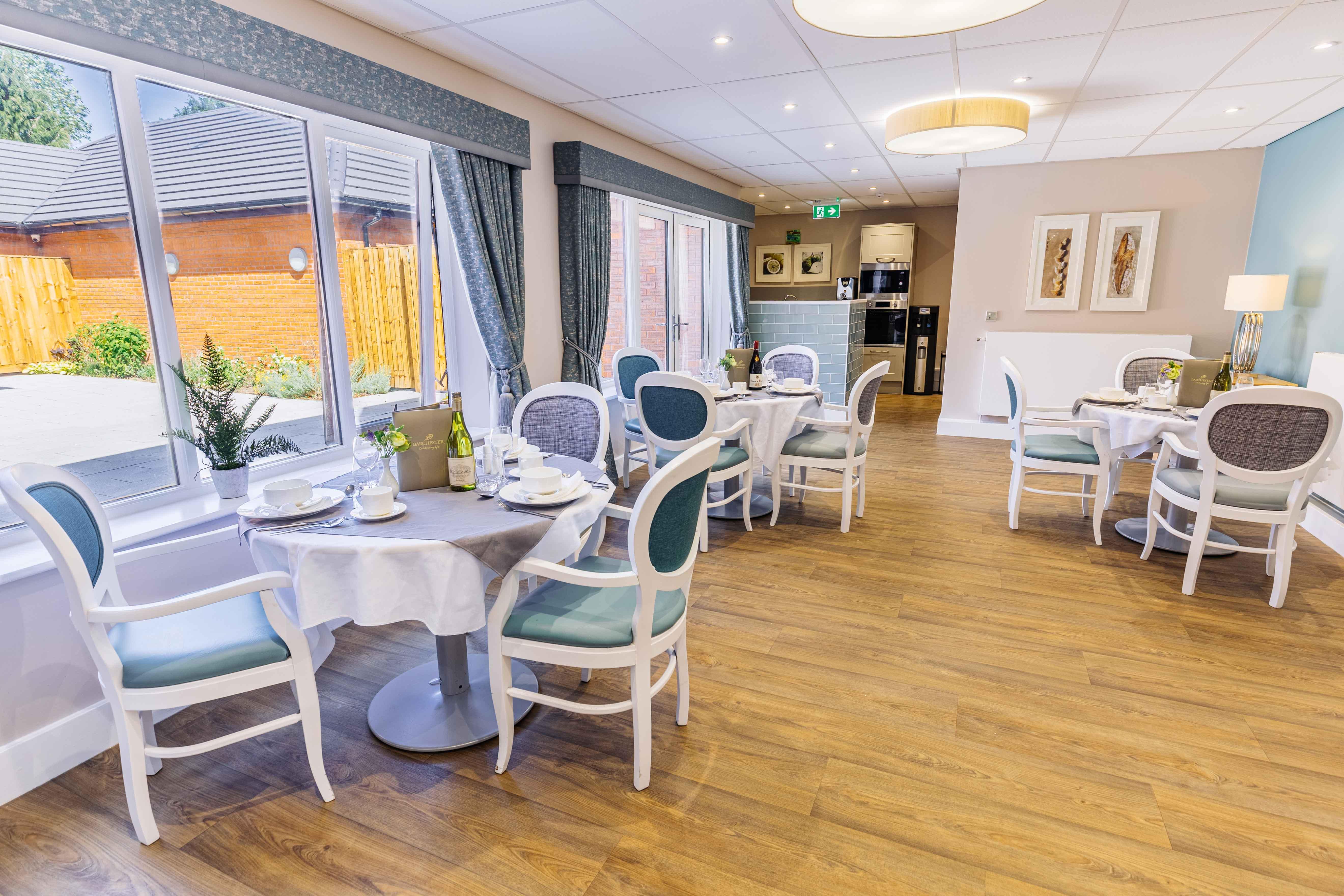 Dining Room at Arbour Court Care Home in Marple
