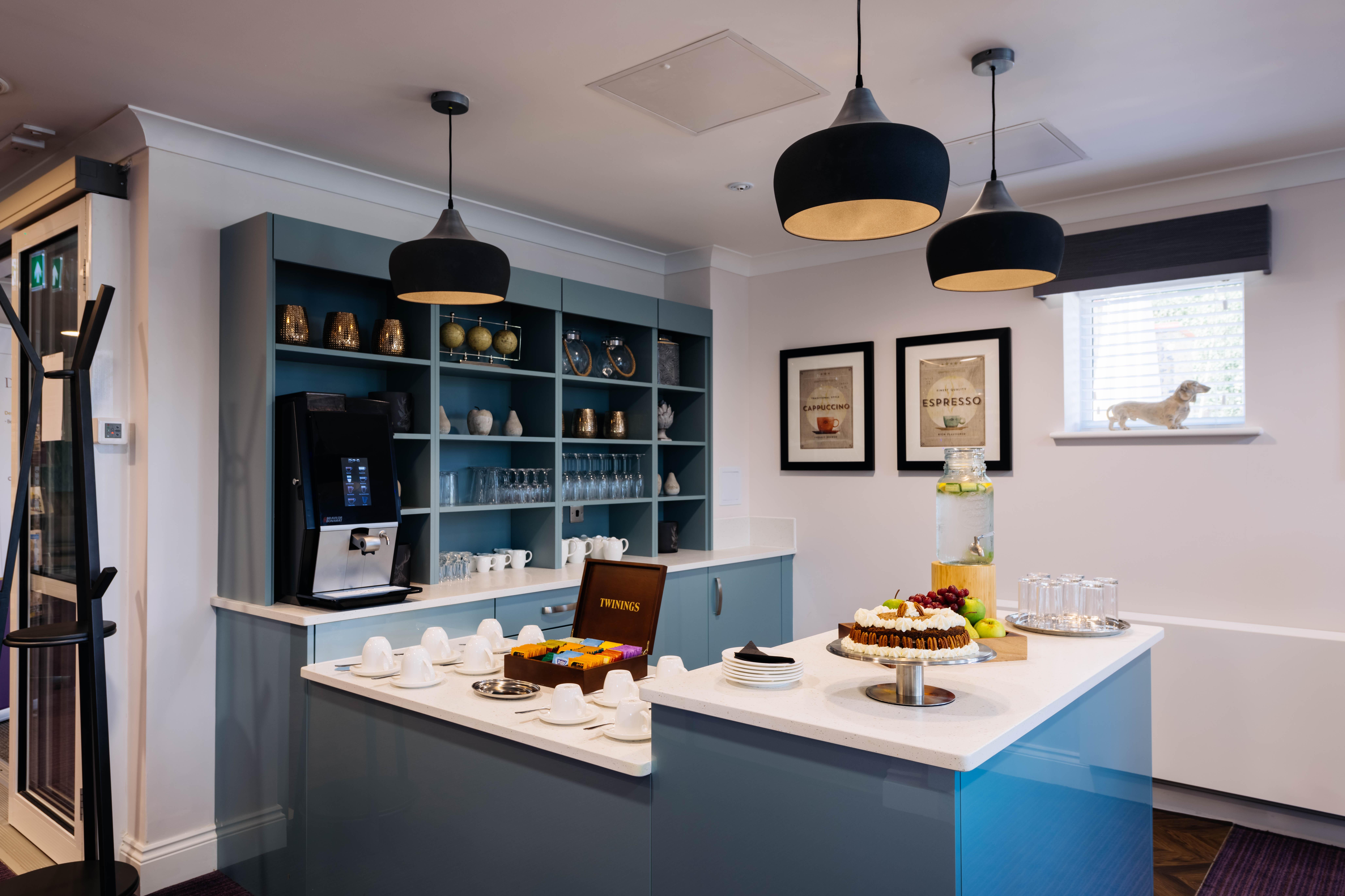 Refreshments at Denmead Grange Care Home