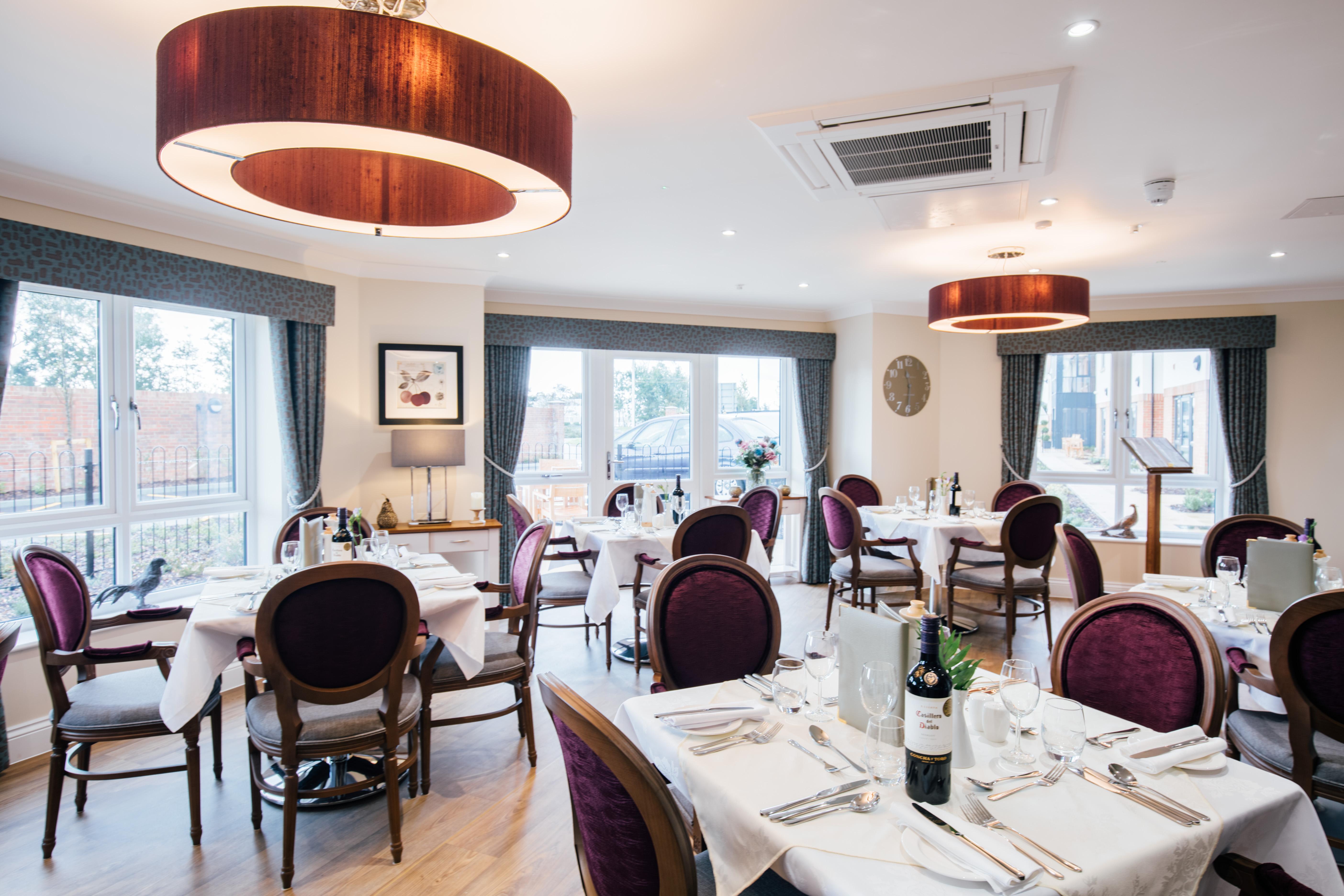 Dining Room at Mortain Place Care Home