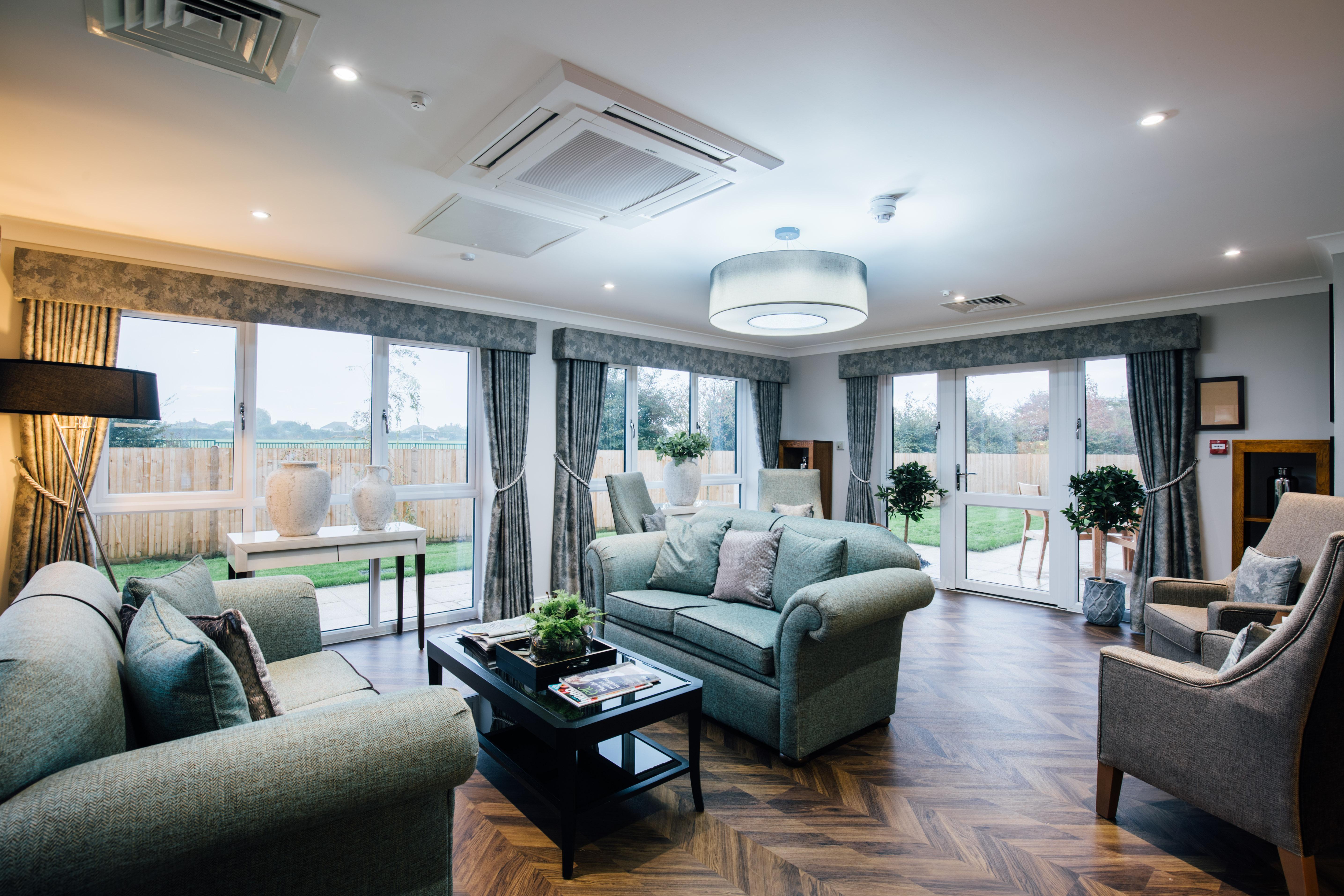 Rear Social Room at Mortain Place