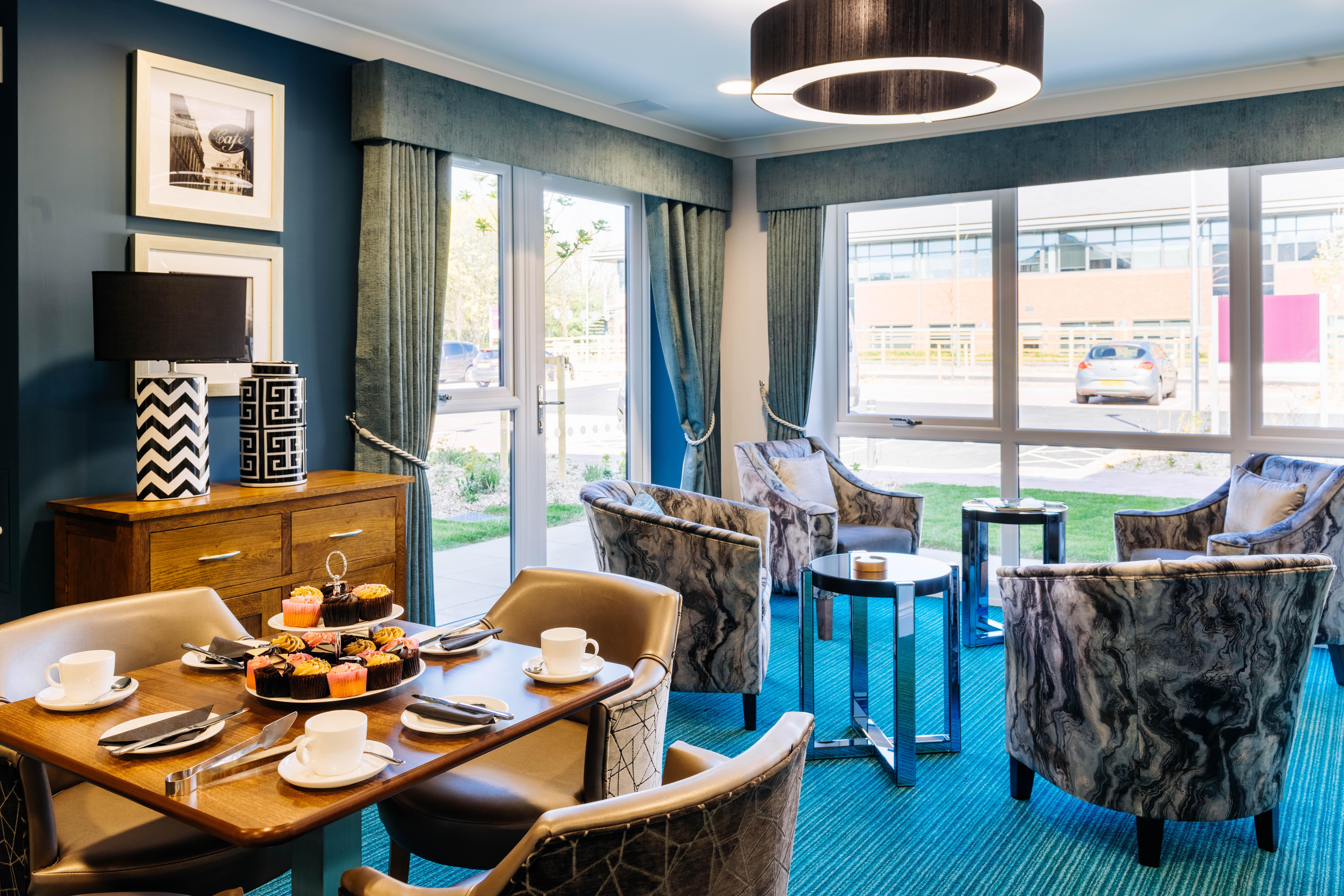 Refreshments at Snowdrop Place care home