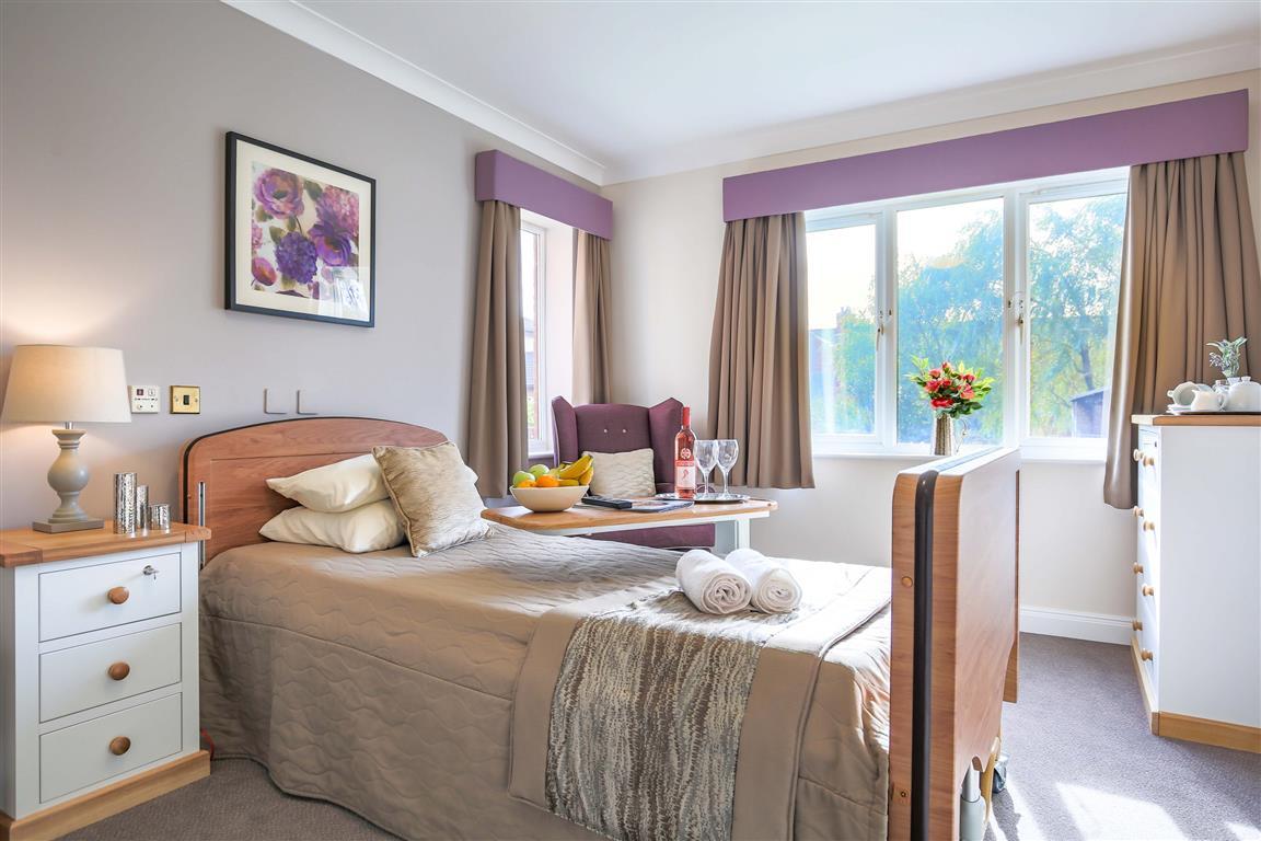 Bedroom at Strachan House Care Home