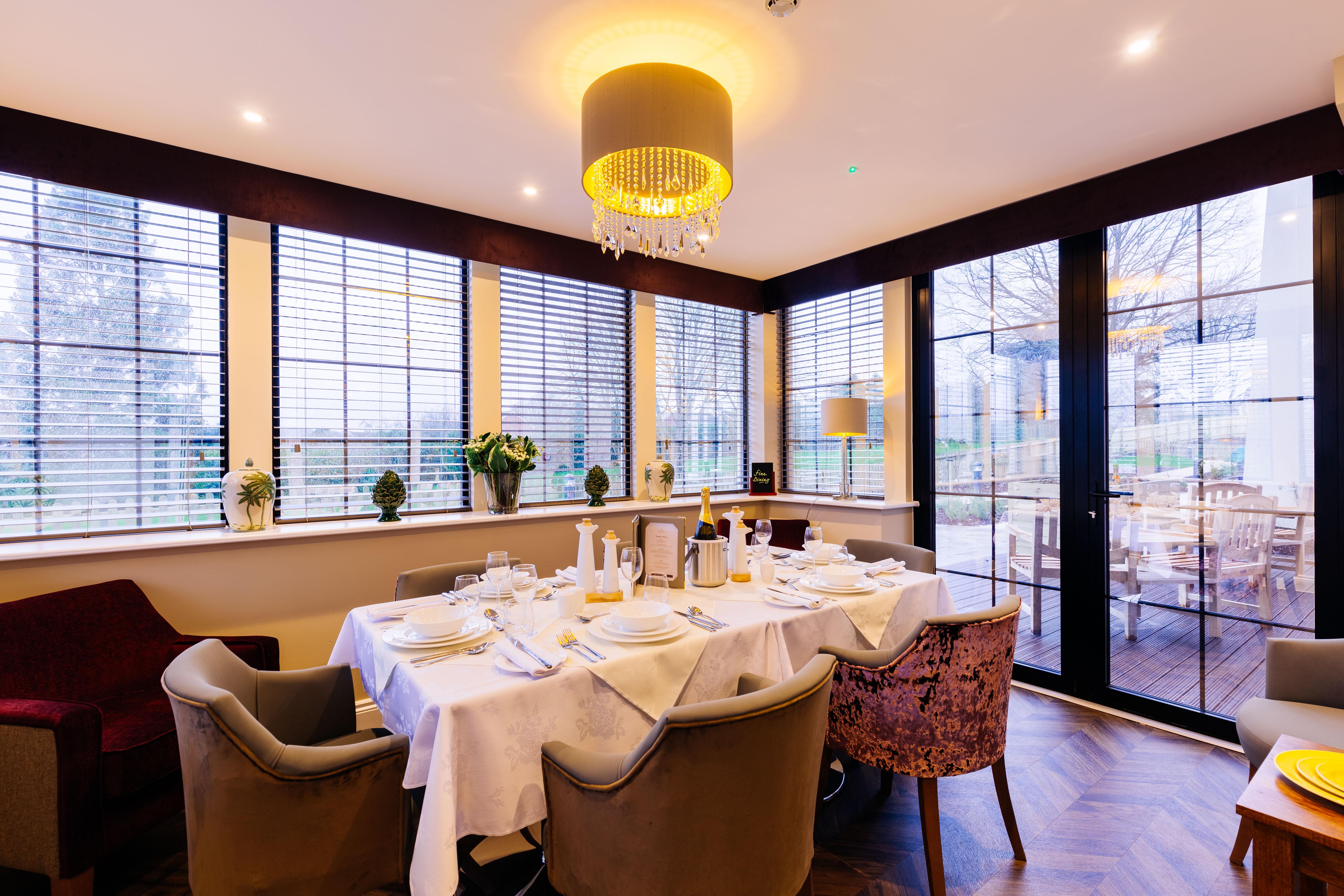 Dining at Trinity Manor Care Home