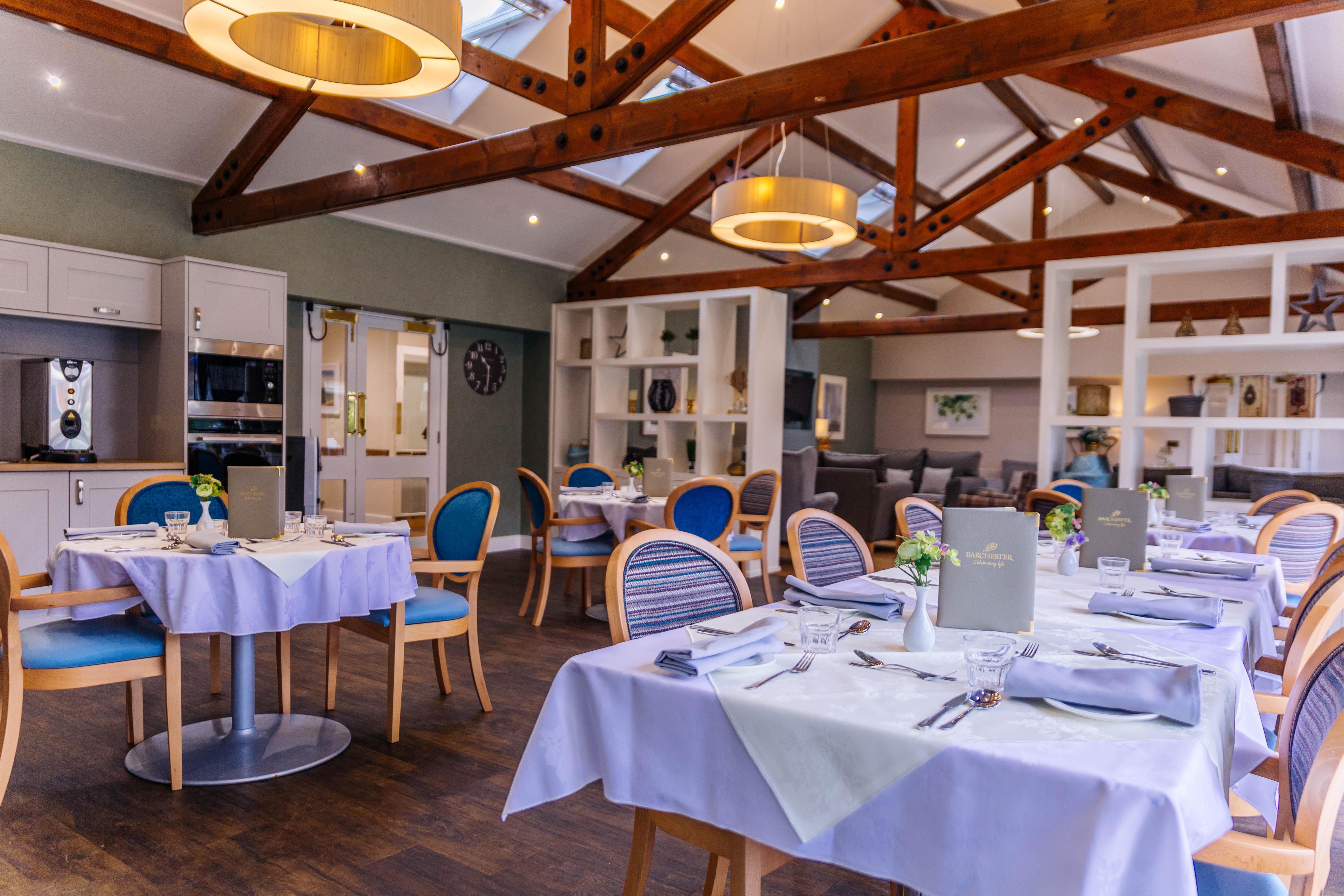 Dining Area at West Abbey Care Home