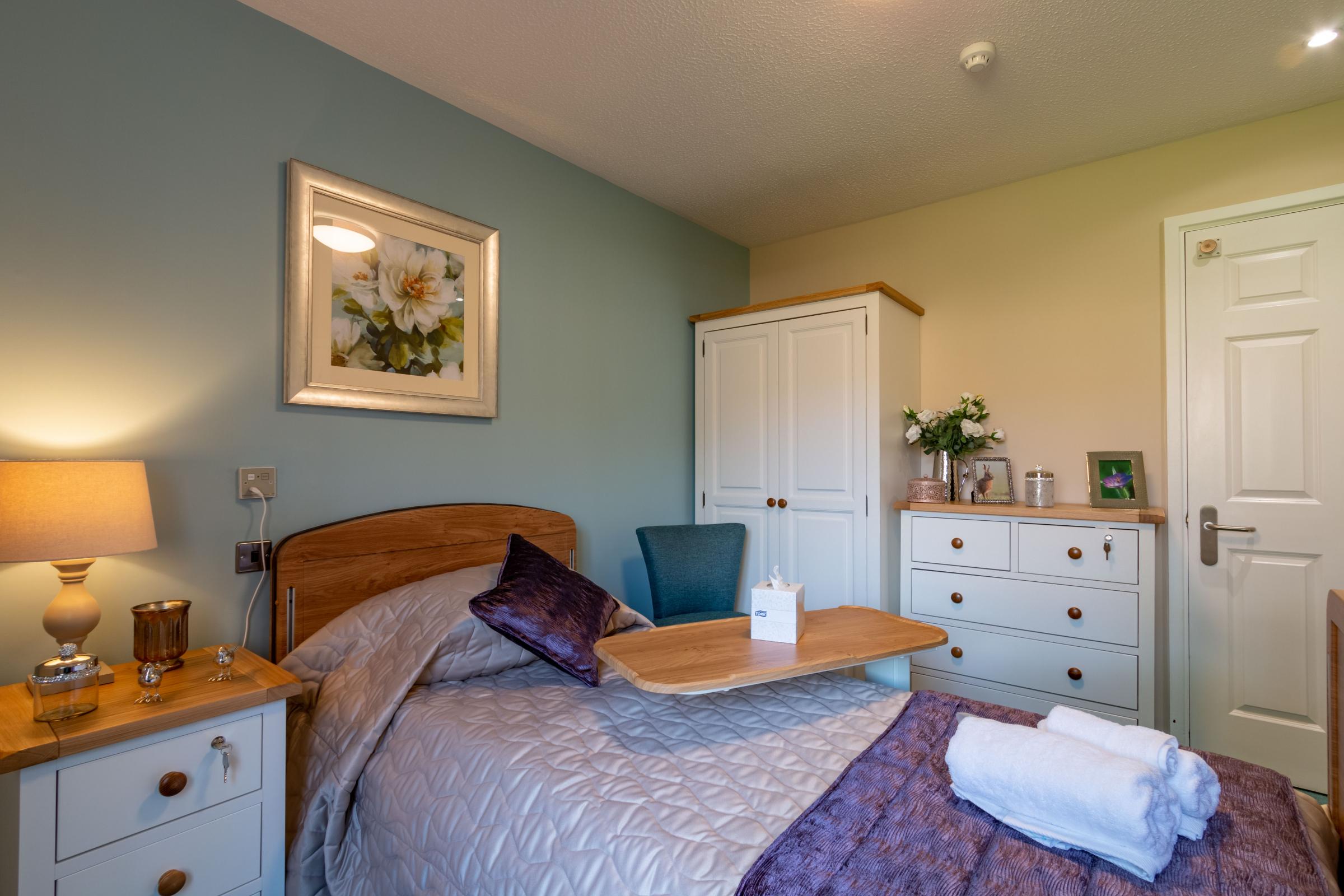 Bedroom at Bloomfields Care Home