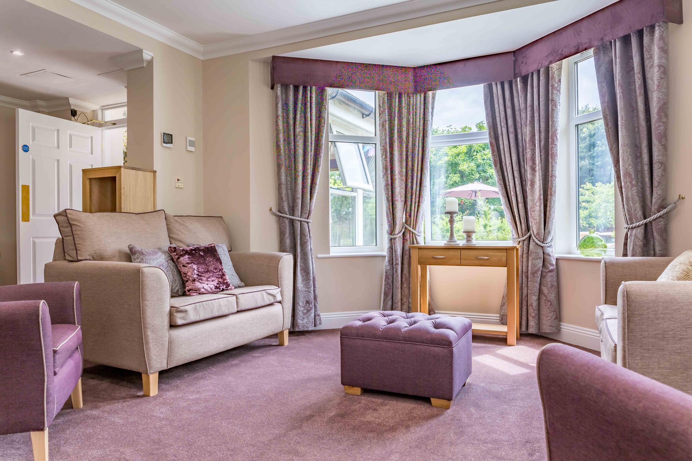 Indoor Seating at Wingfield Care Home