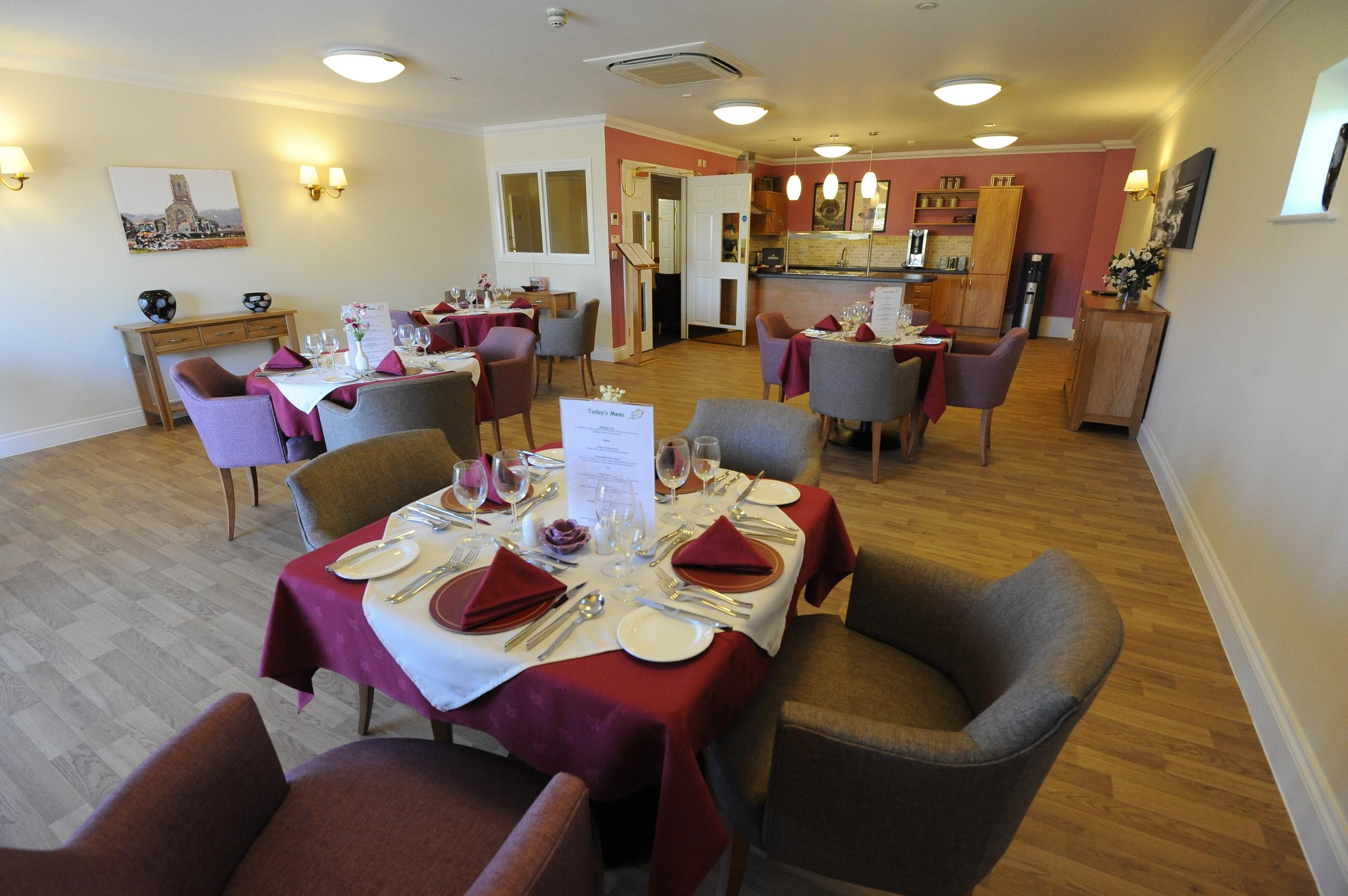 Dinner Time at Ritson Lodge Care Home