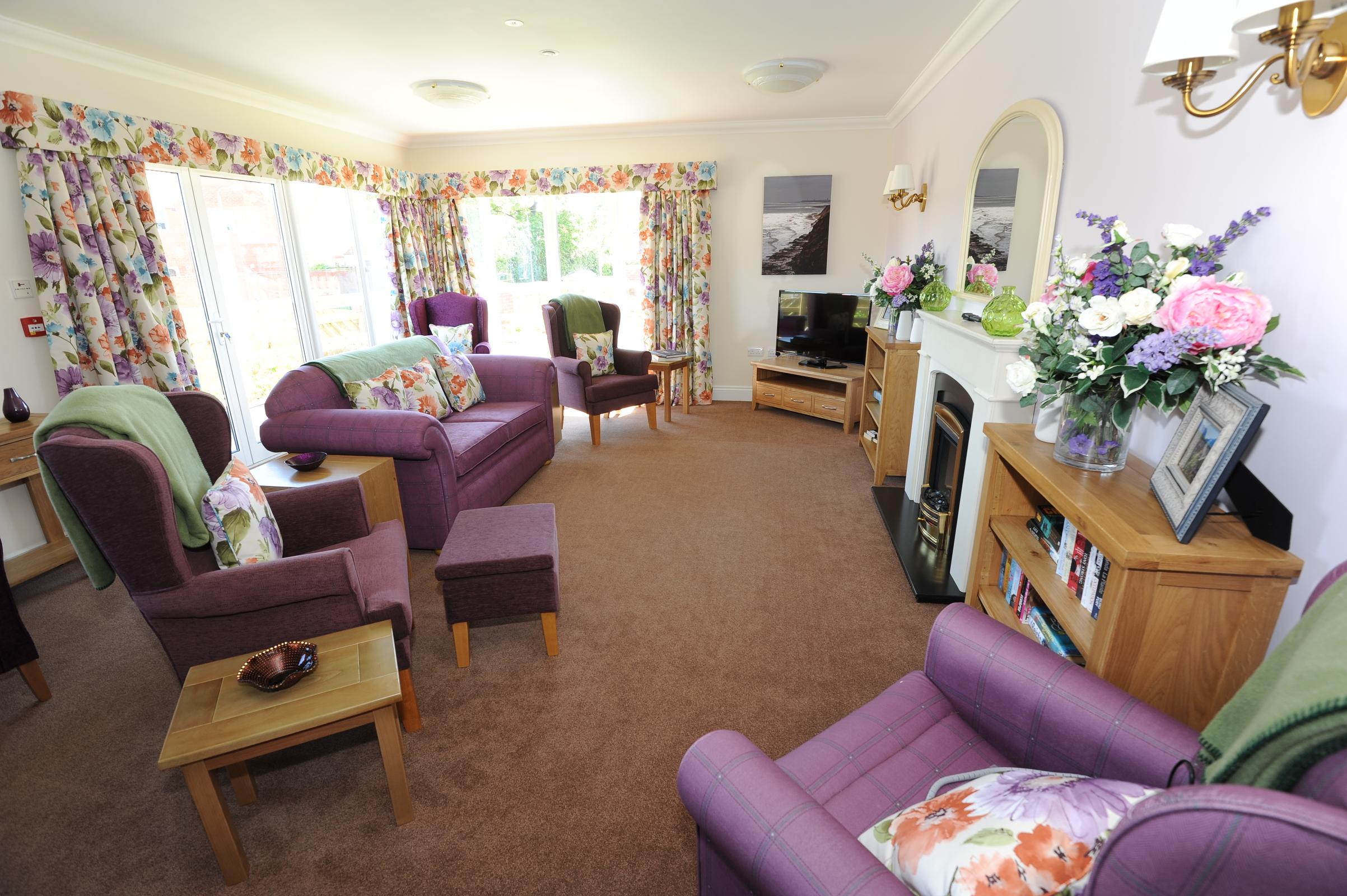 TV Room at Ritson Lodge Care Home