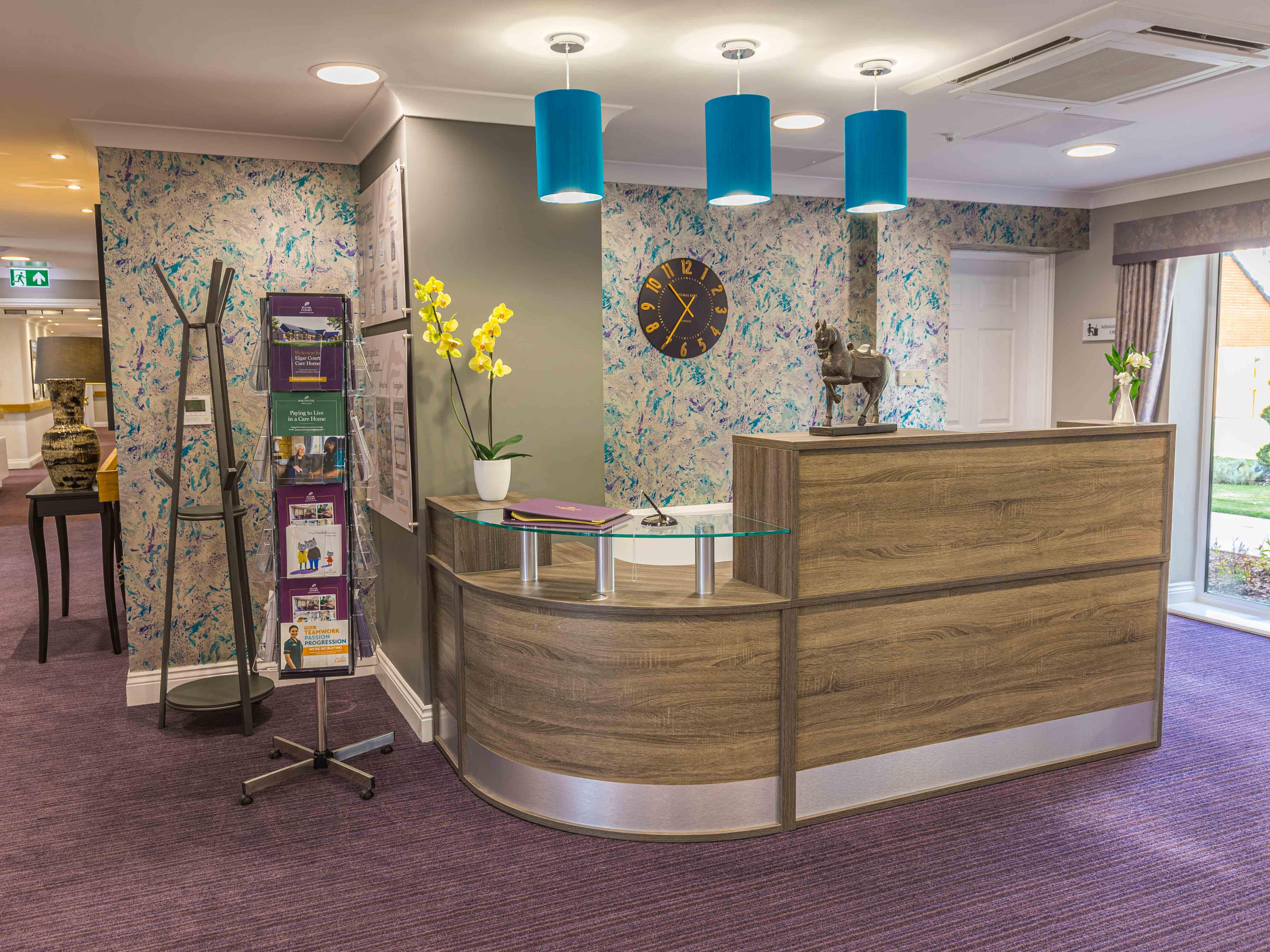 Reception at Elgar Court in Malvern
