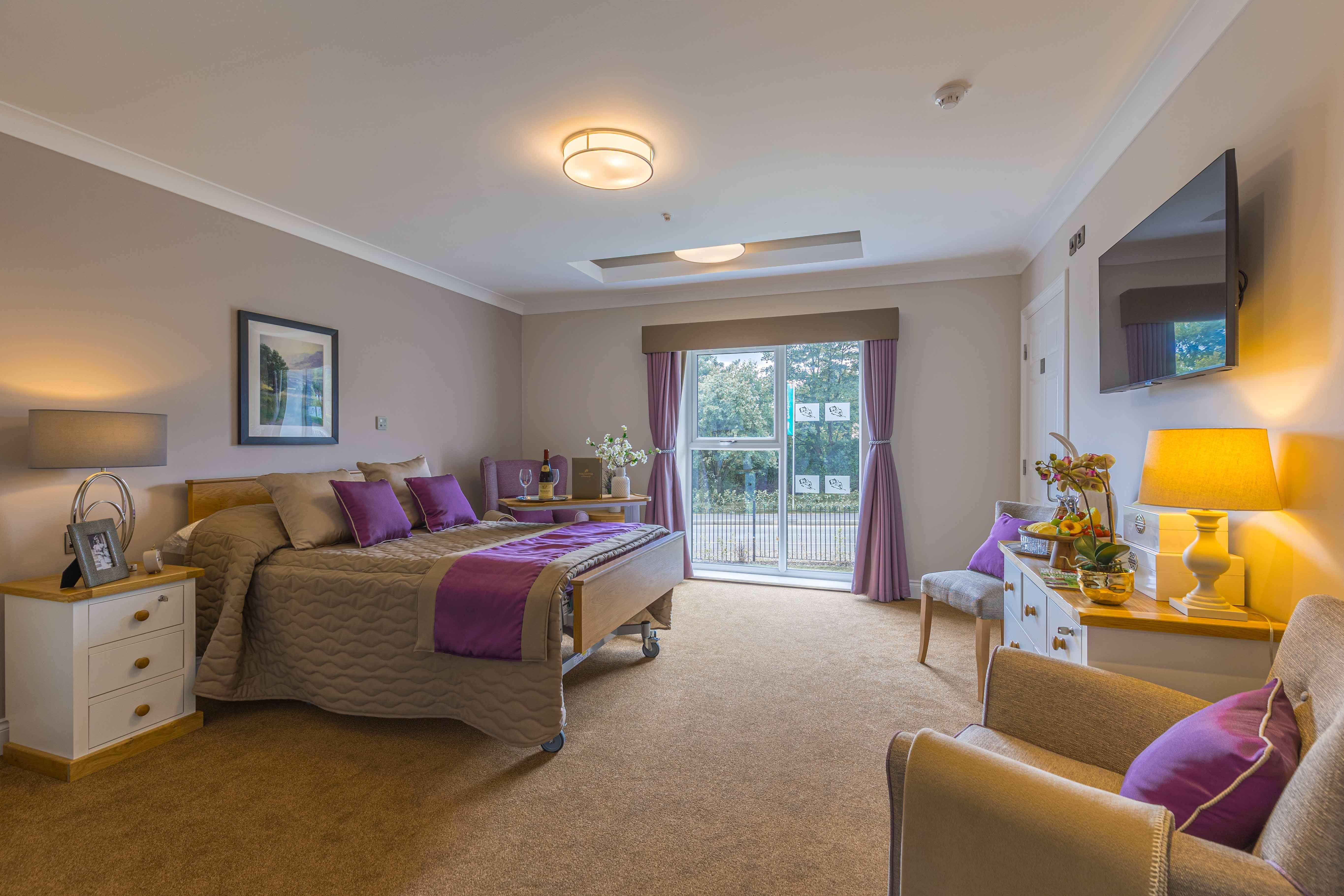Luxury Bedroom at Elgar Court in Malvern