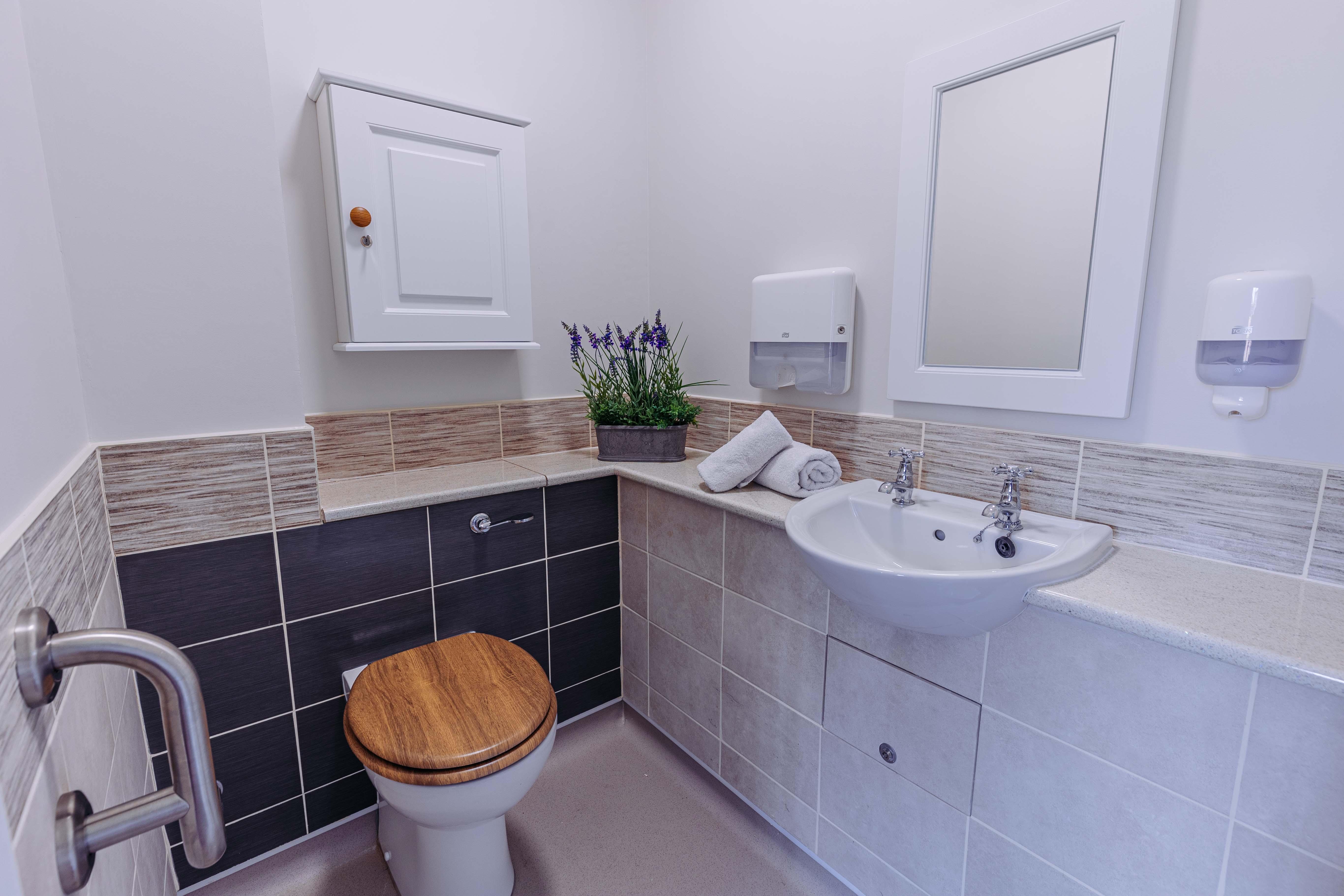 En-Suite at Lanercost House Care Home in Carlisle