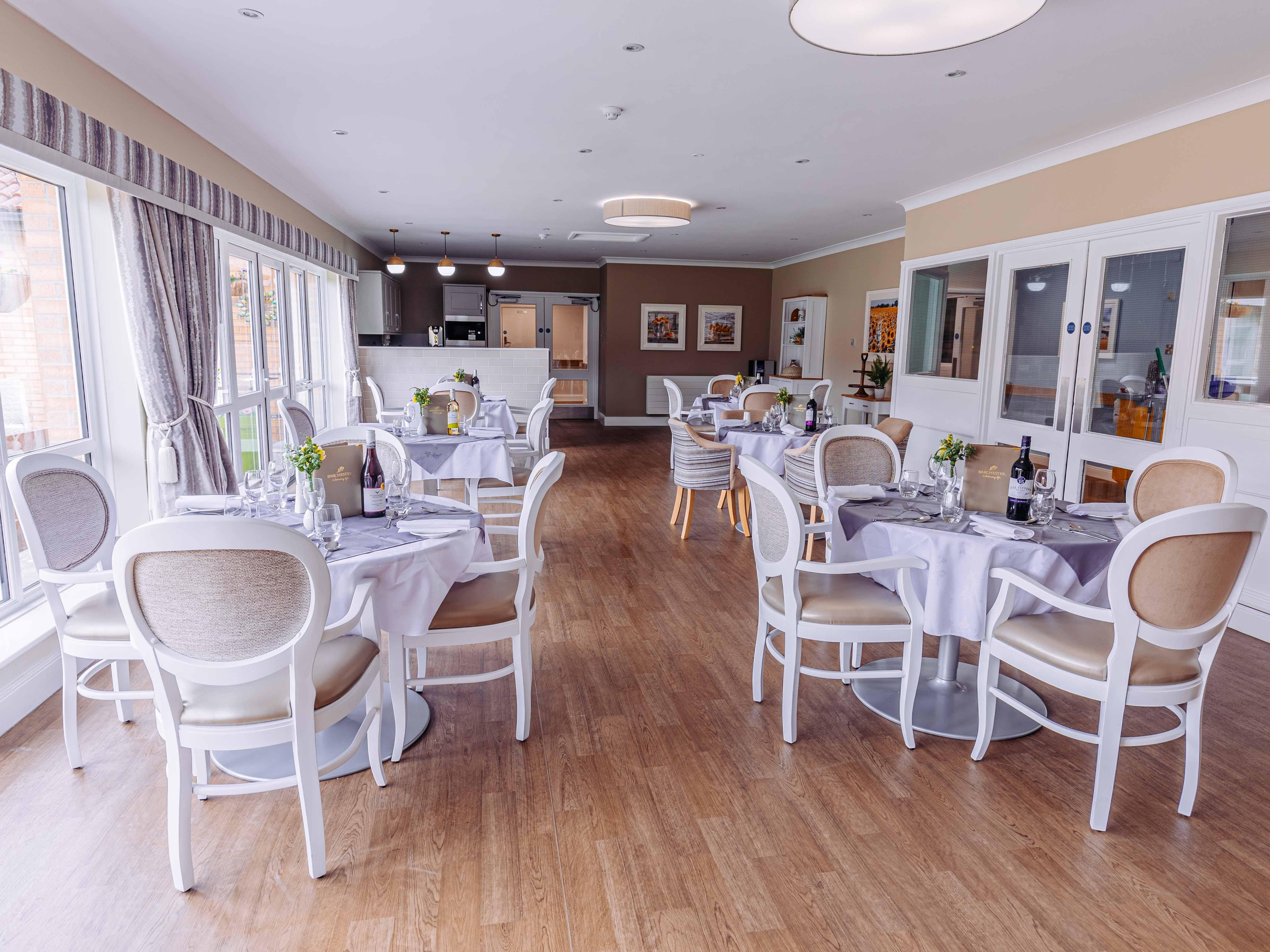 Dining Room at Lanercost House Care Home in Carlisle
