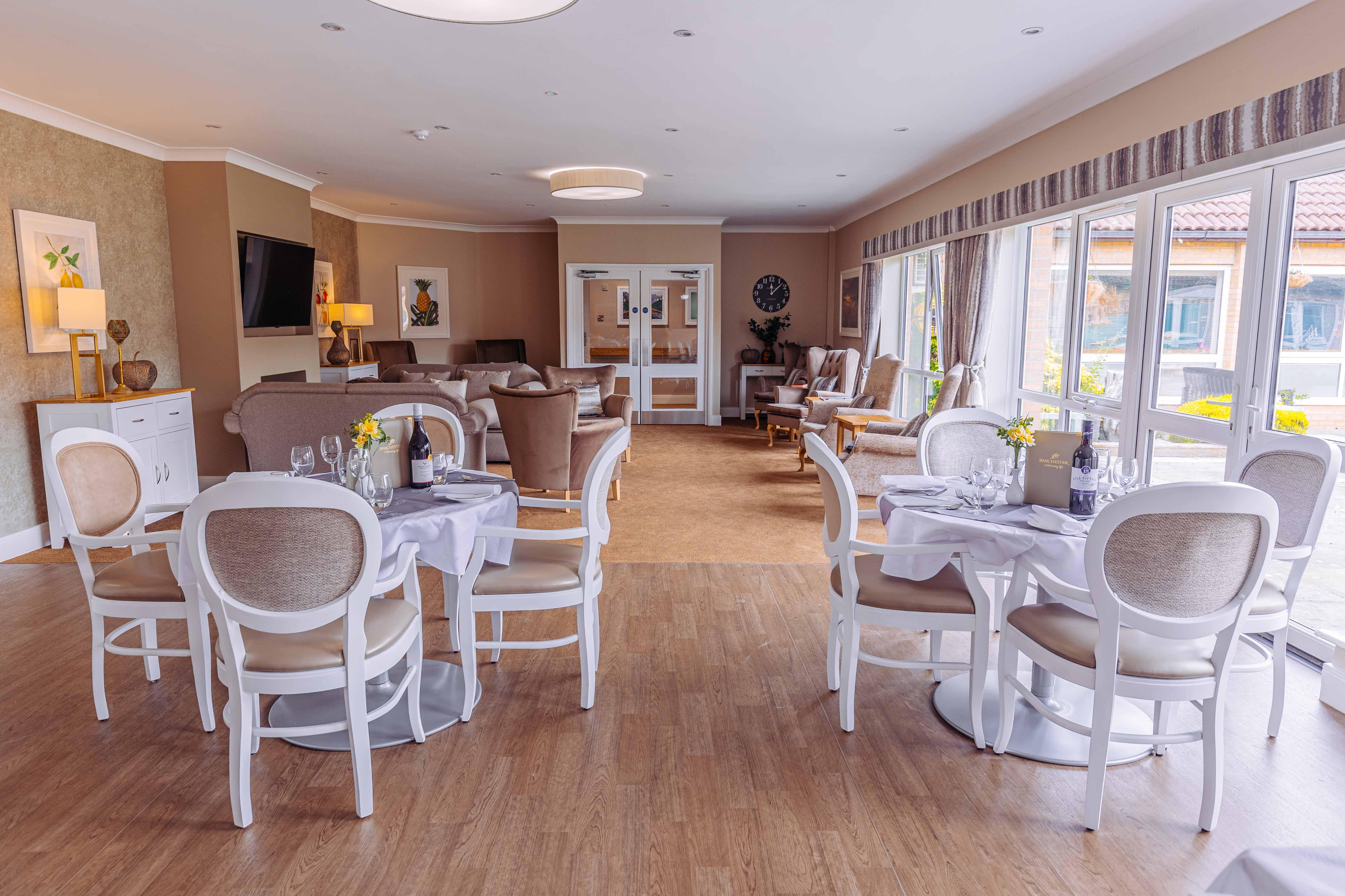 Dining Room at Lanercost House Care Home in Carlisle