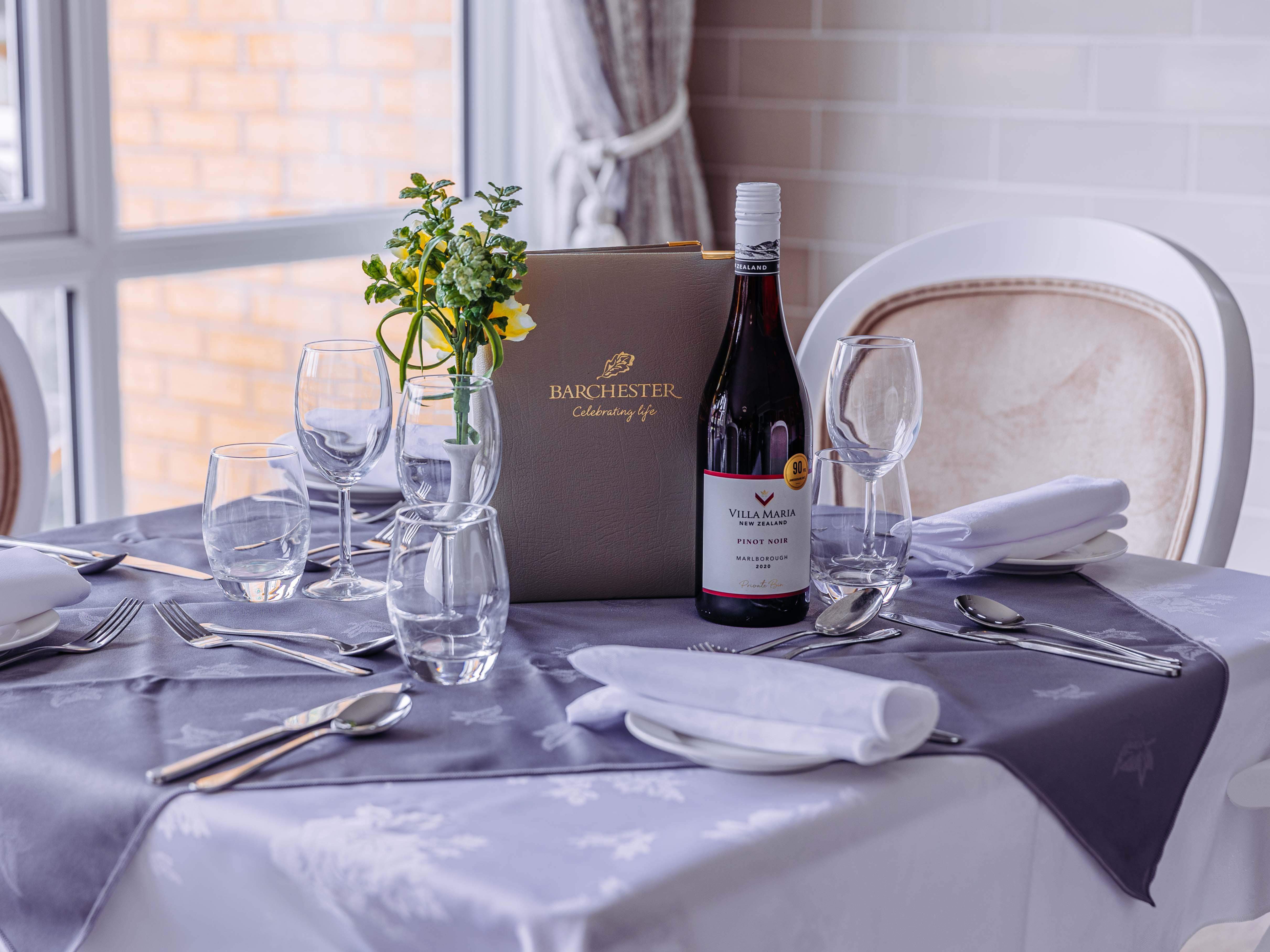 Dining at Lanercost House Care Home in Carlisle