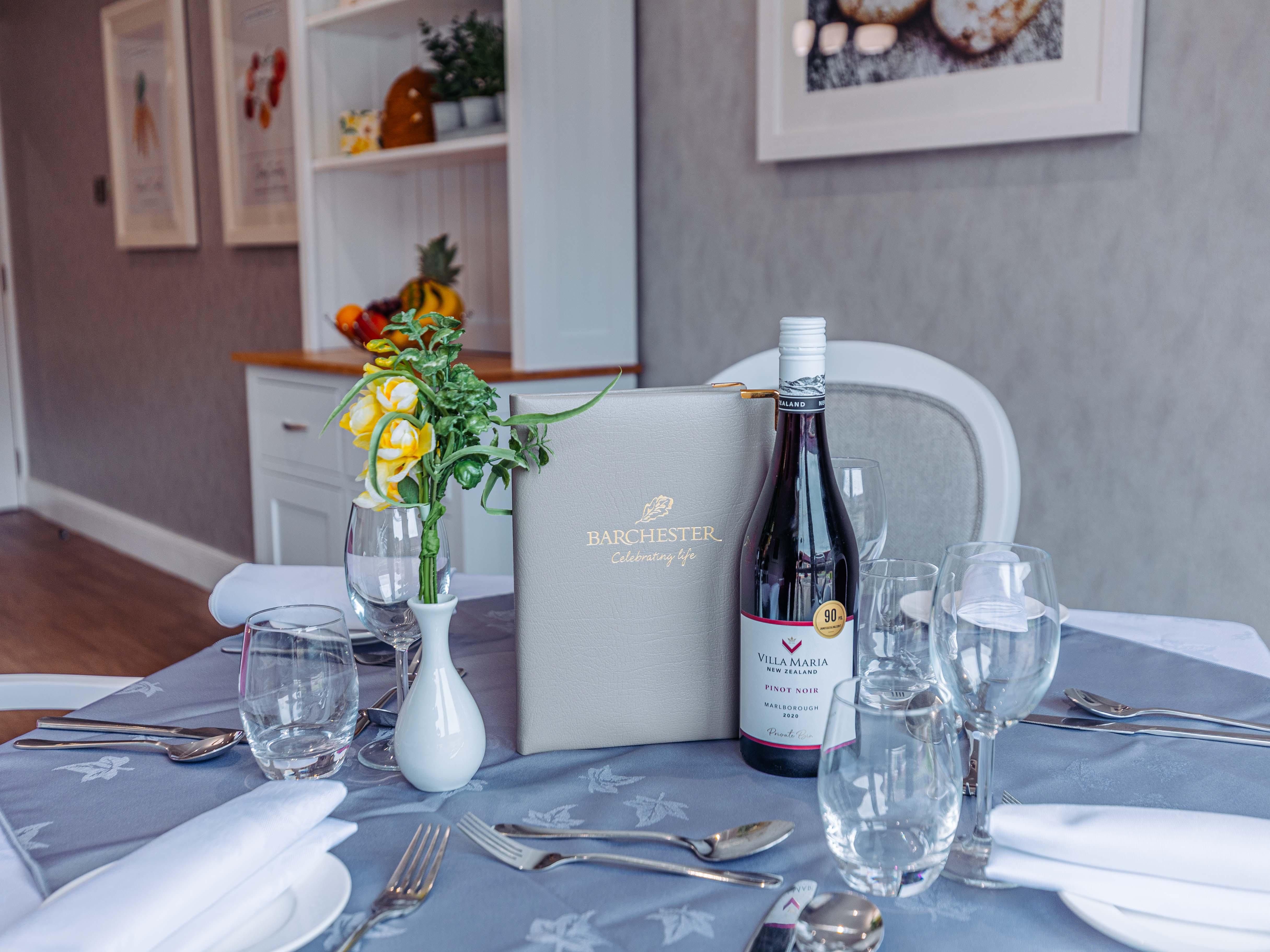 Dining at Lanercost House Care Home in Carlisle