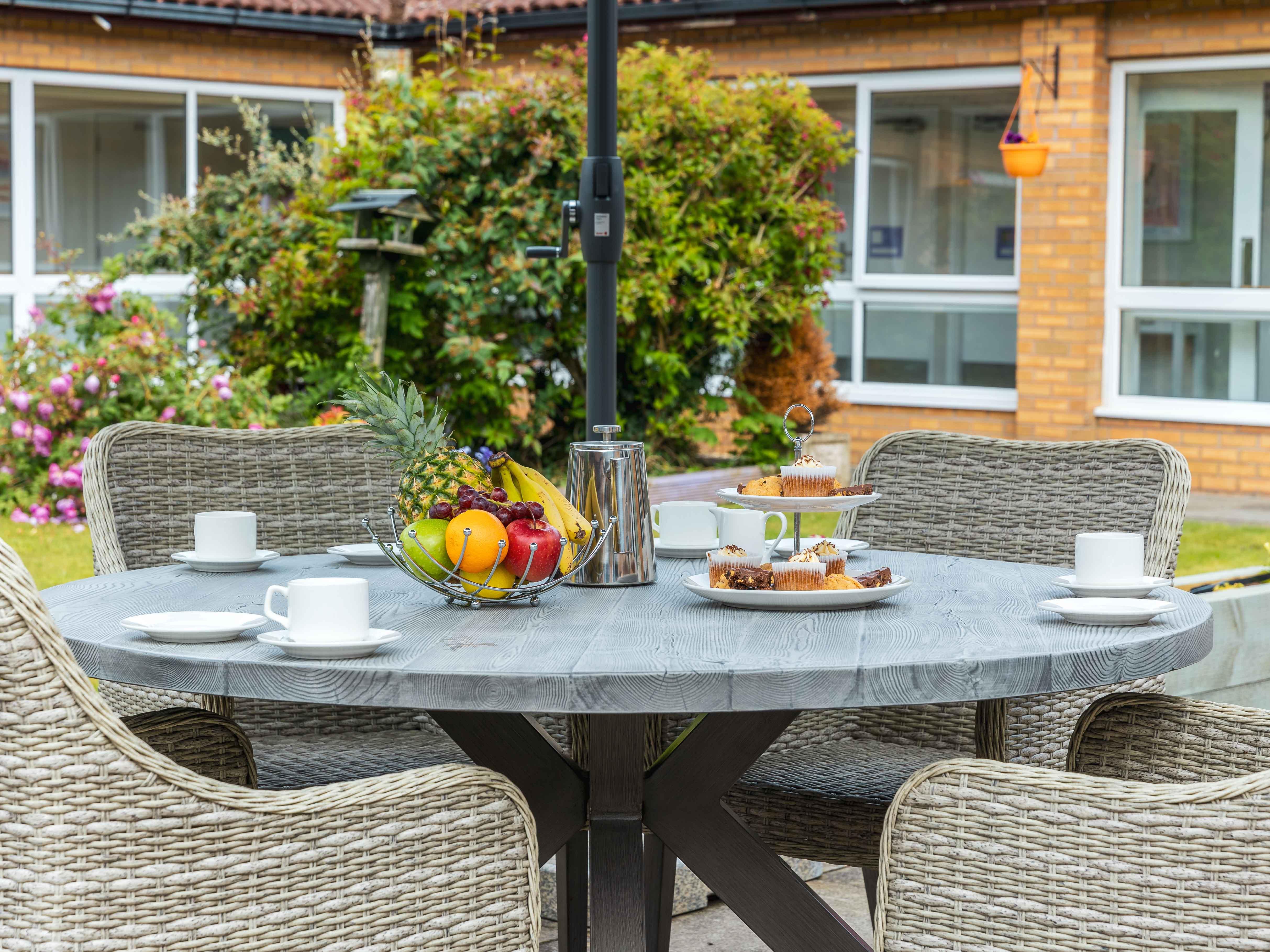 Gardens at Lanercost House Care Home in Carlisle