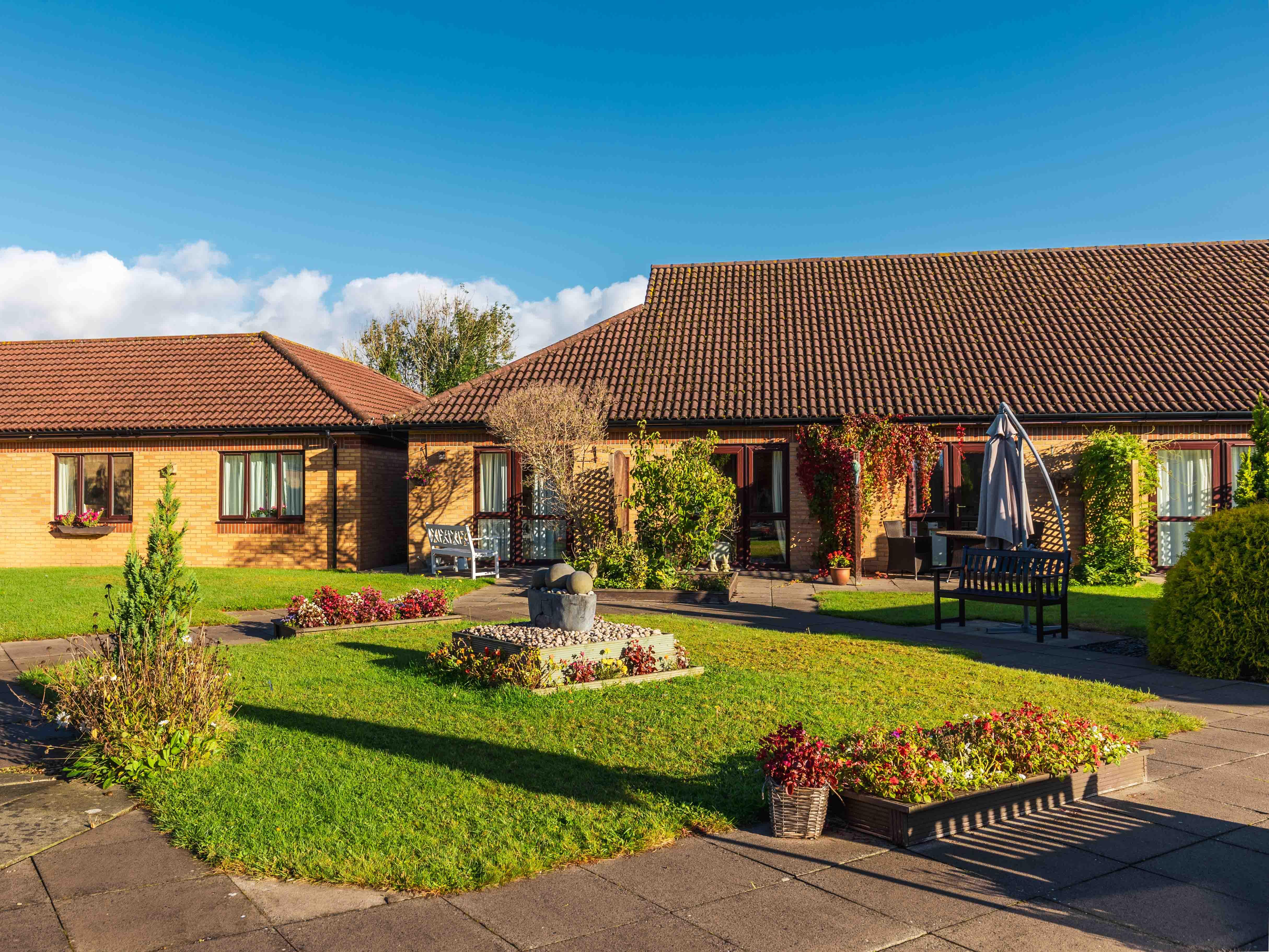 Gardens at Lanercost House Care Home in Carlisle