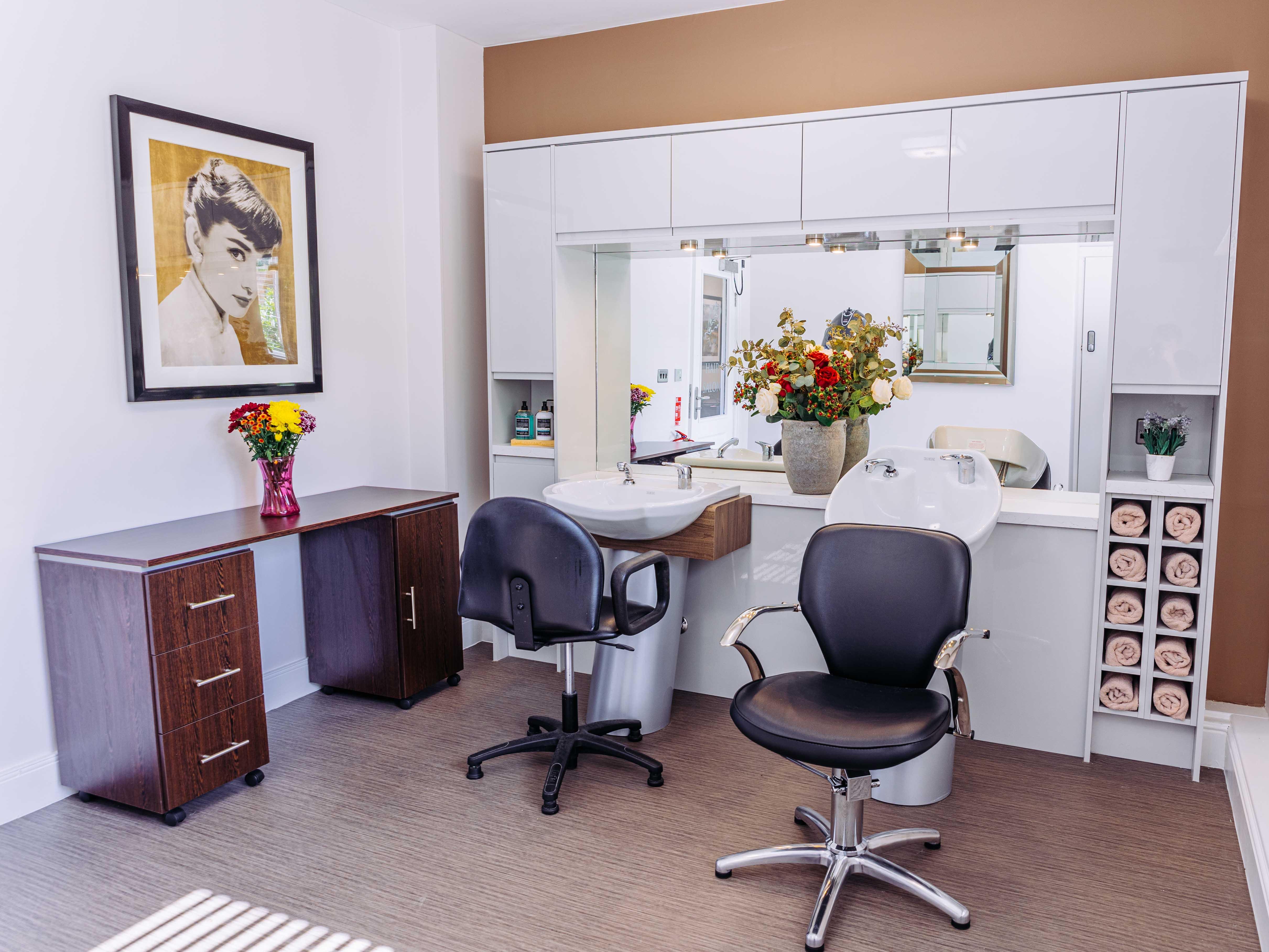 Hair and Beauty Salon at Lanercost House Care Home in Carlisle