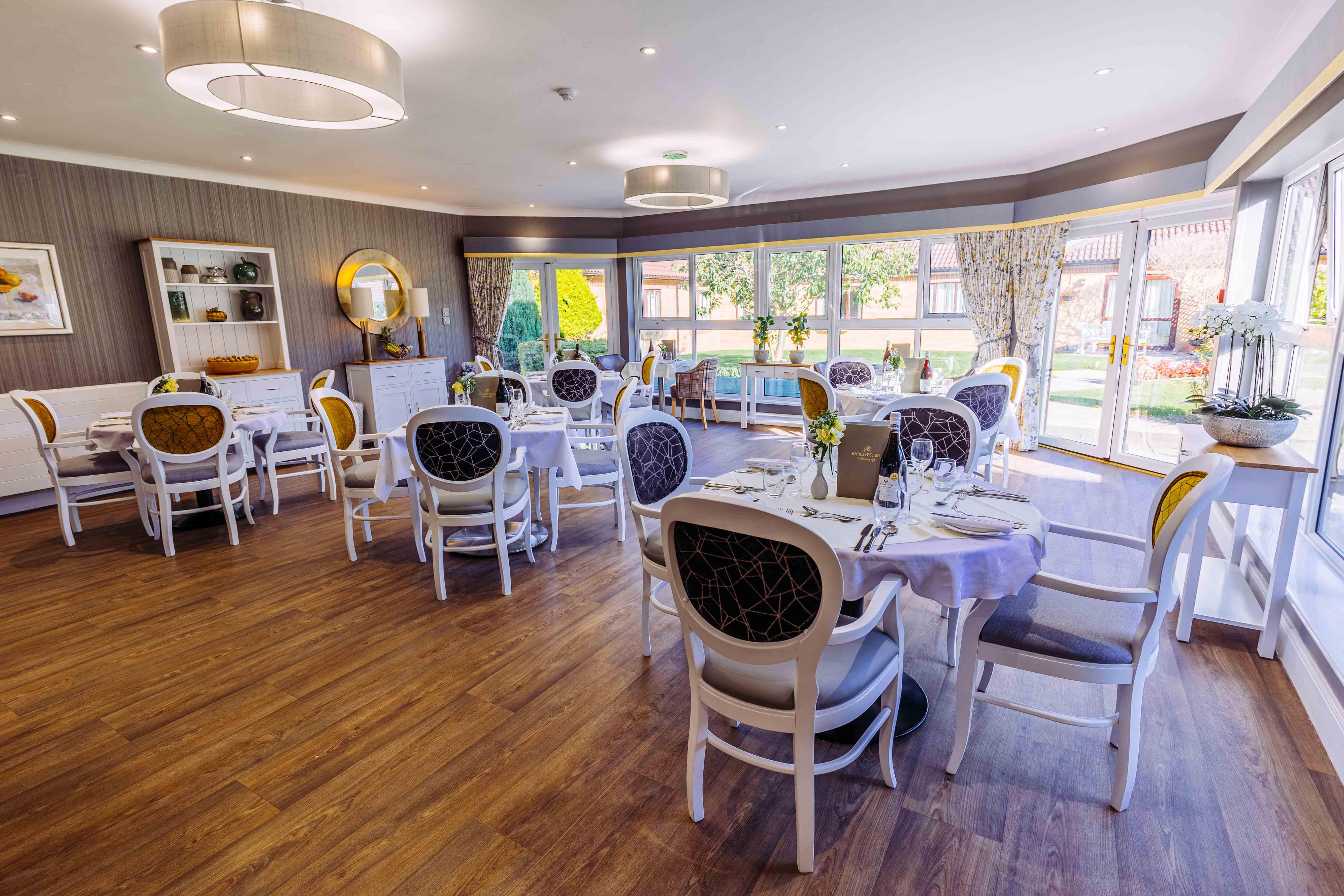 Dining at Lanercost House Care Home in Carlisle