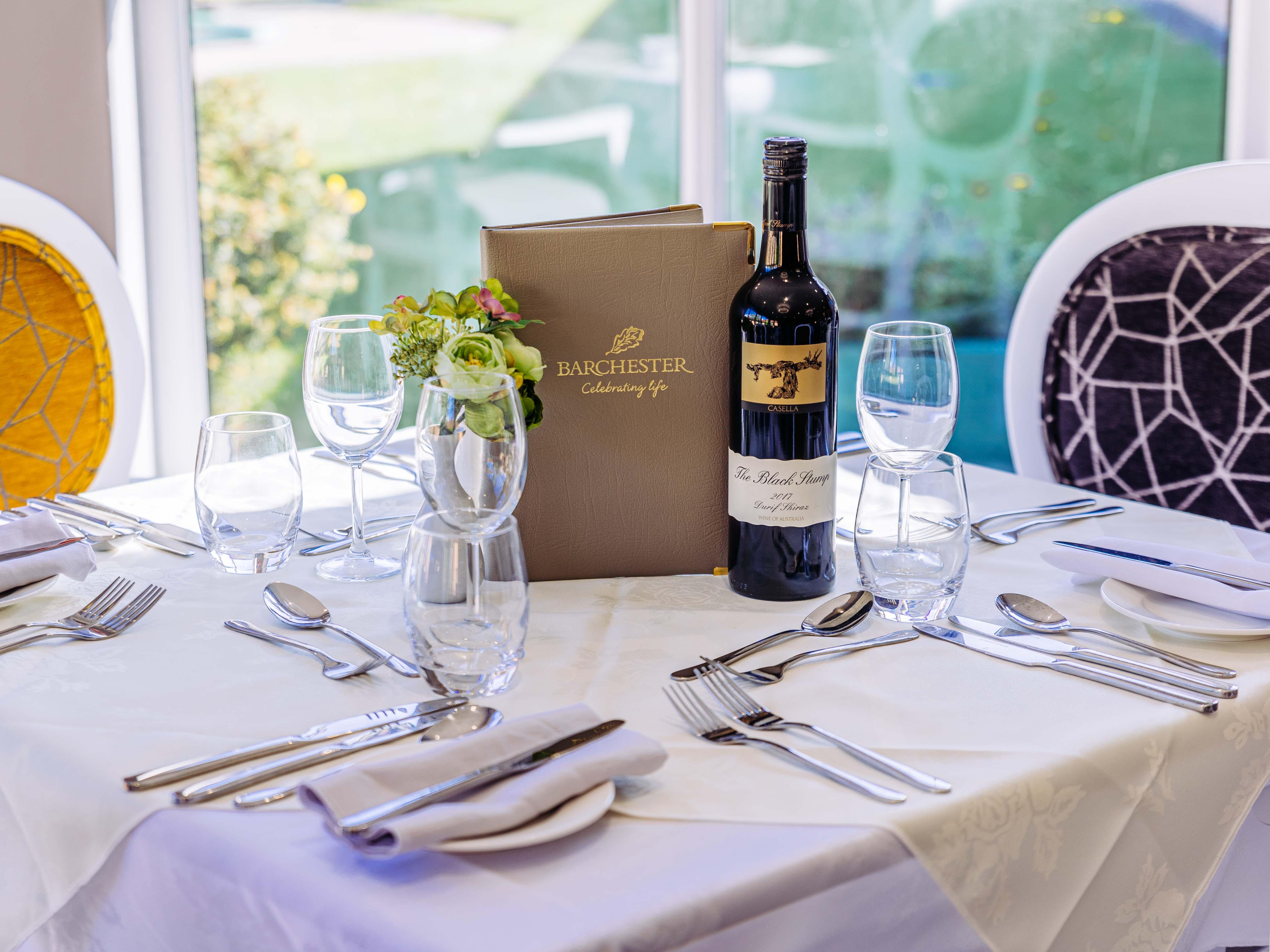 Dining at Lanercost House Care Home in Carlisle