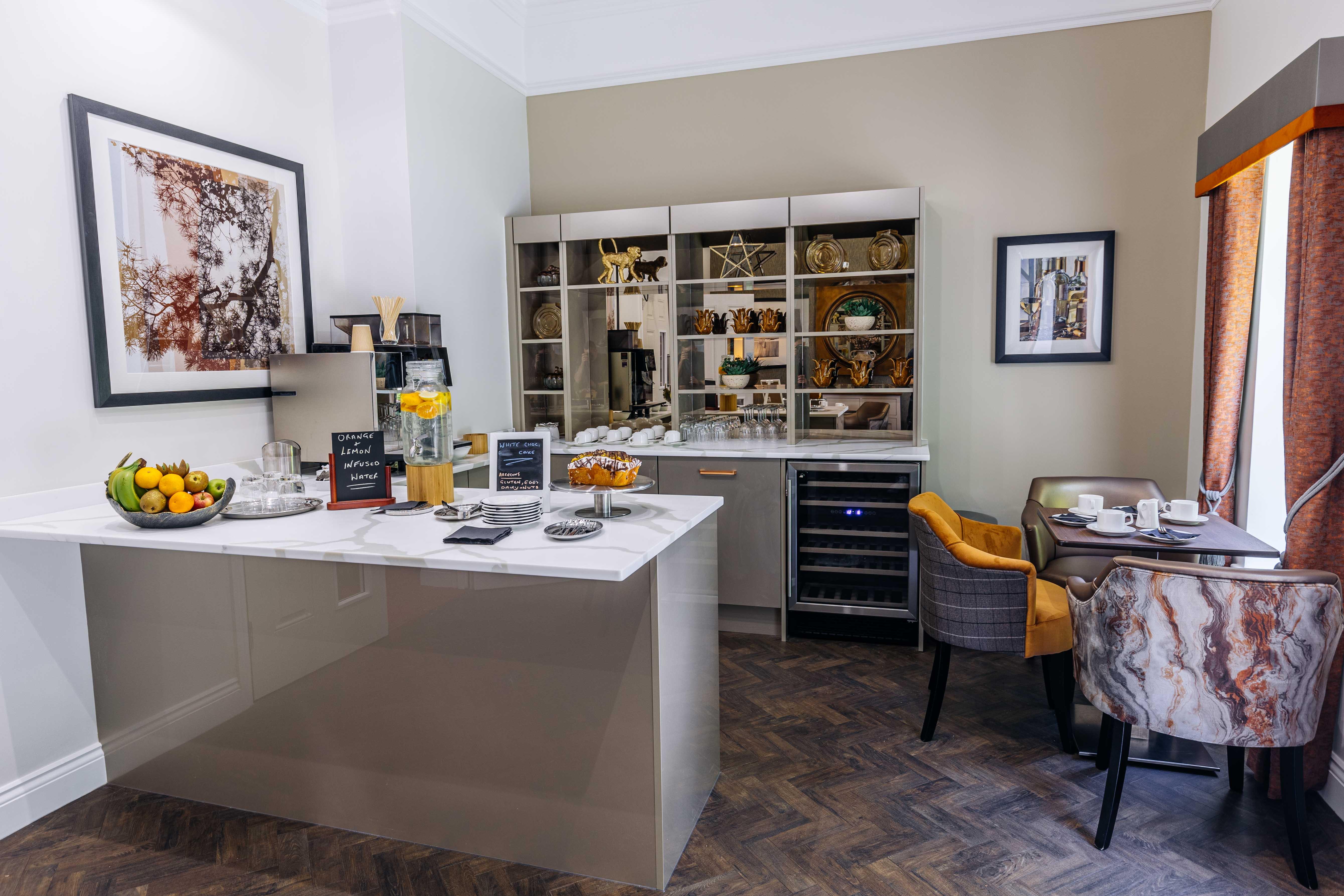 Cafe at Lawton Manor Care Home in Stoke on Trent