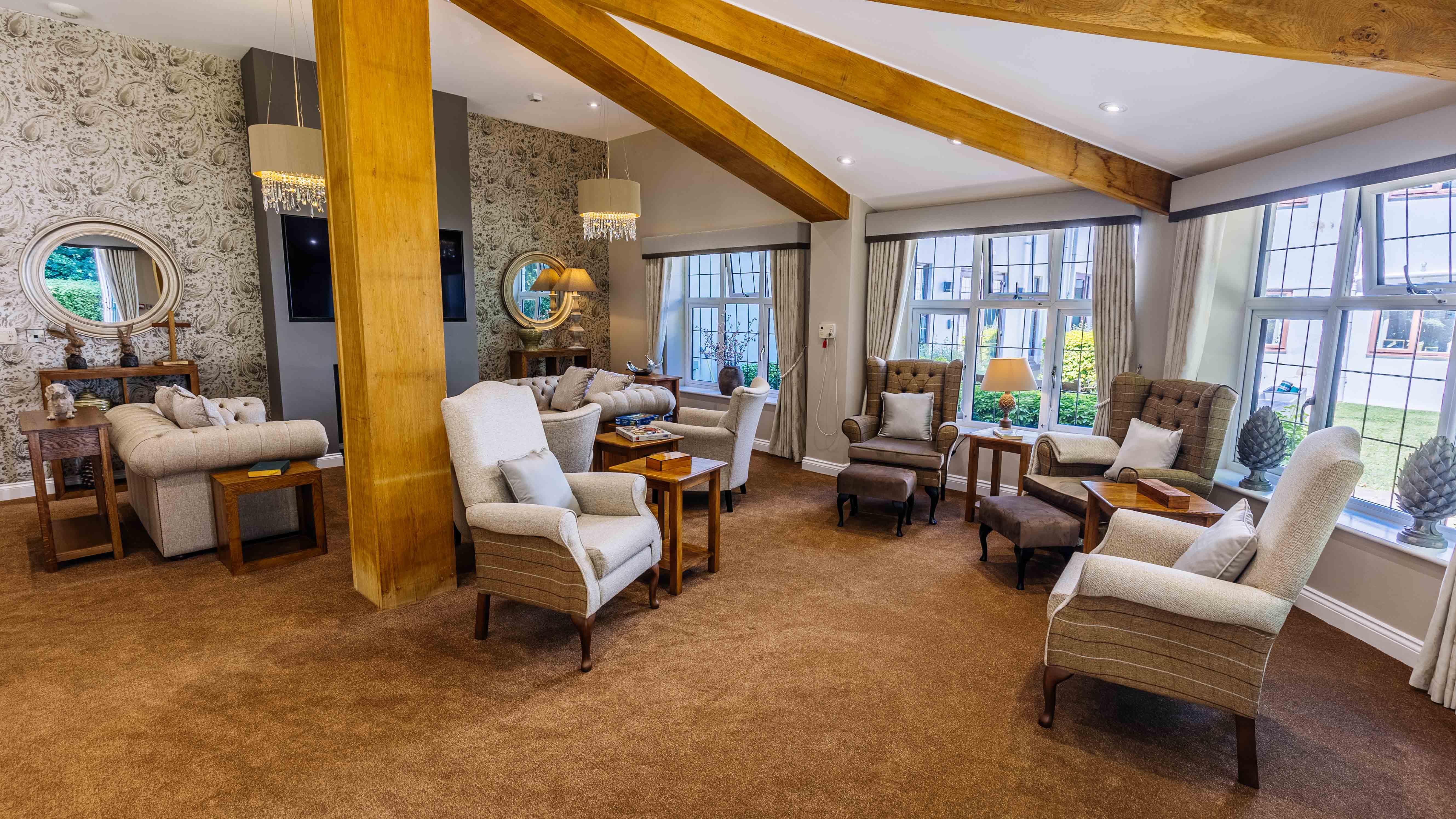Relaxation at Lawton Manor Care Home in Stoke on Trent
