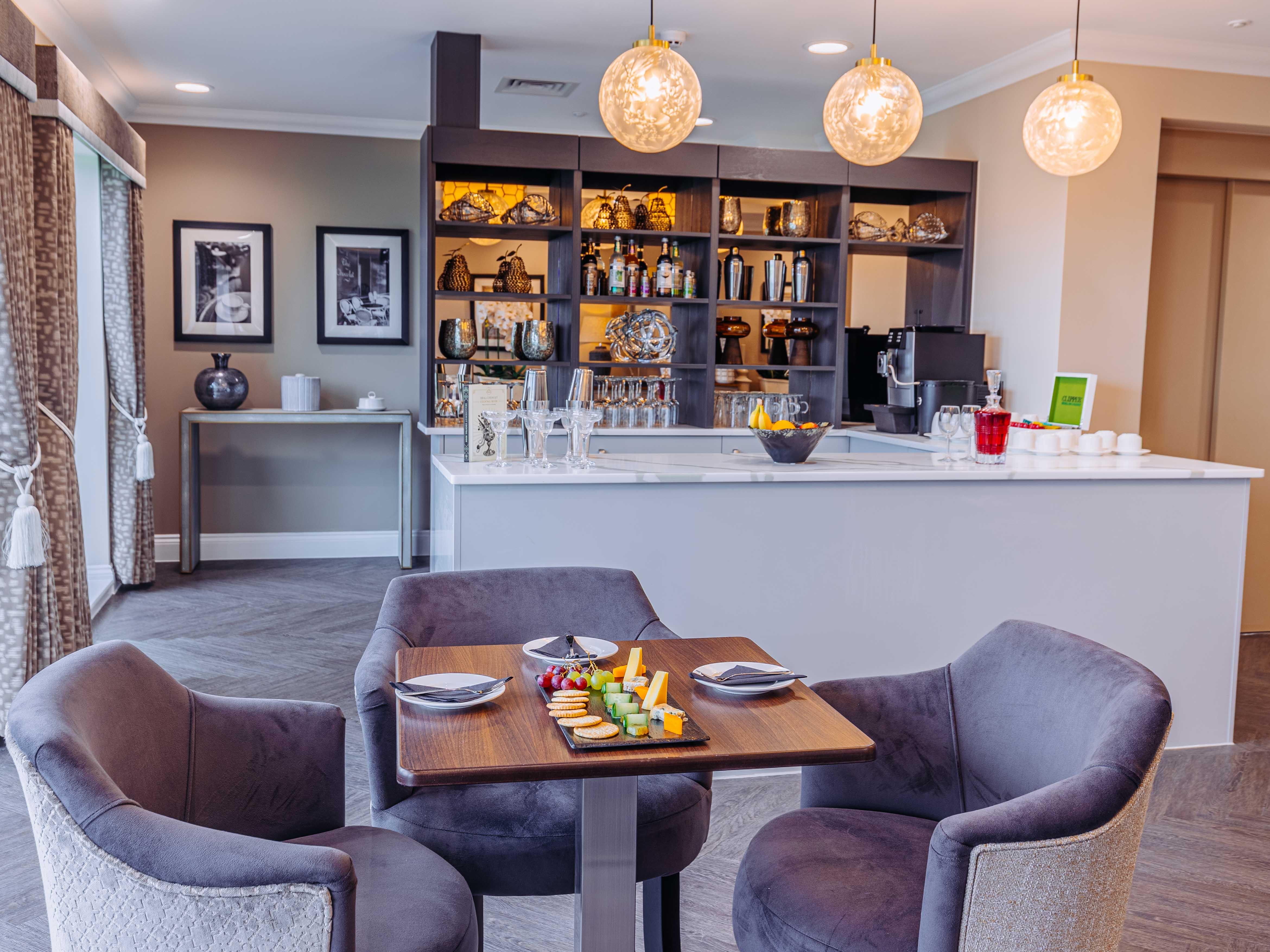 Cafe Bar at Rose Water Place Care Home in Maidstone