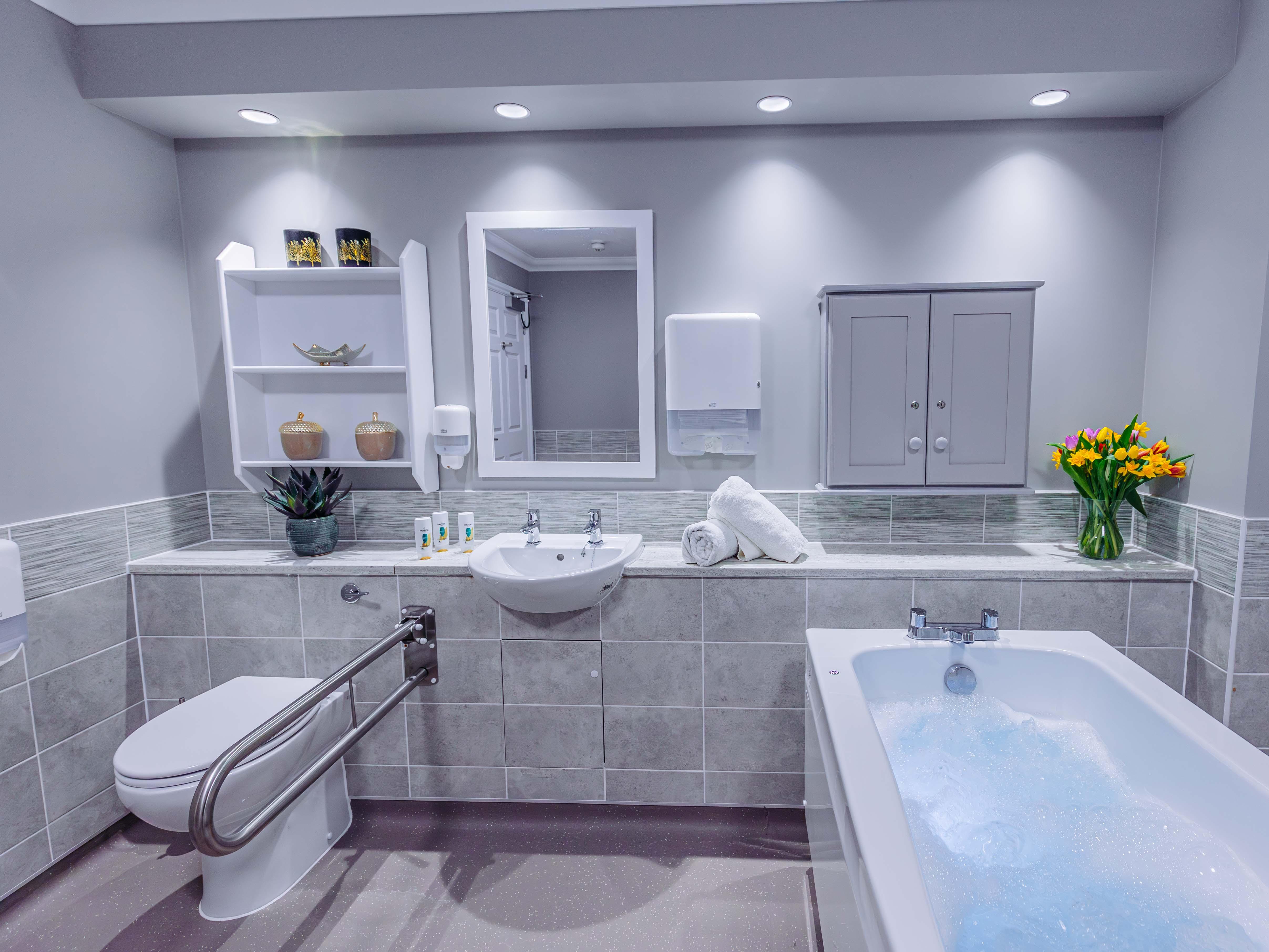 Luxury Spa Bath at Rothsay Grange Care Home