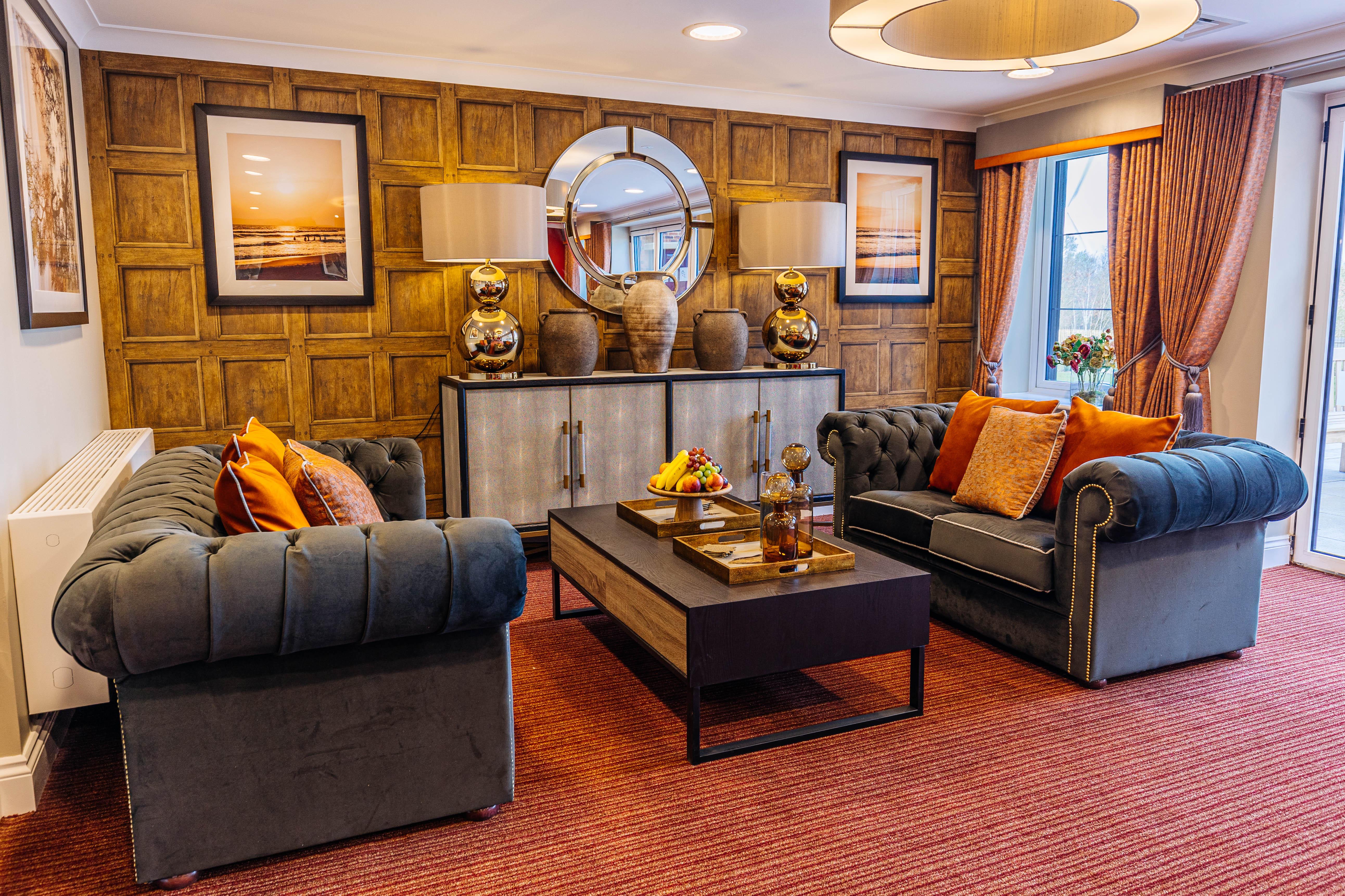 Comfortable Lounges at Sycamore Grove Care Home