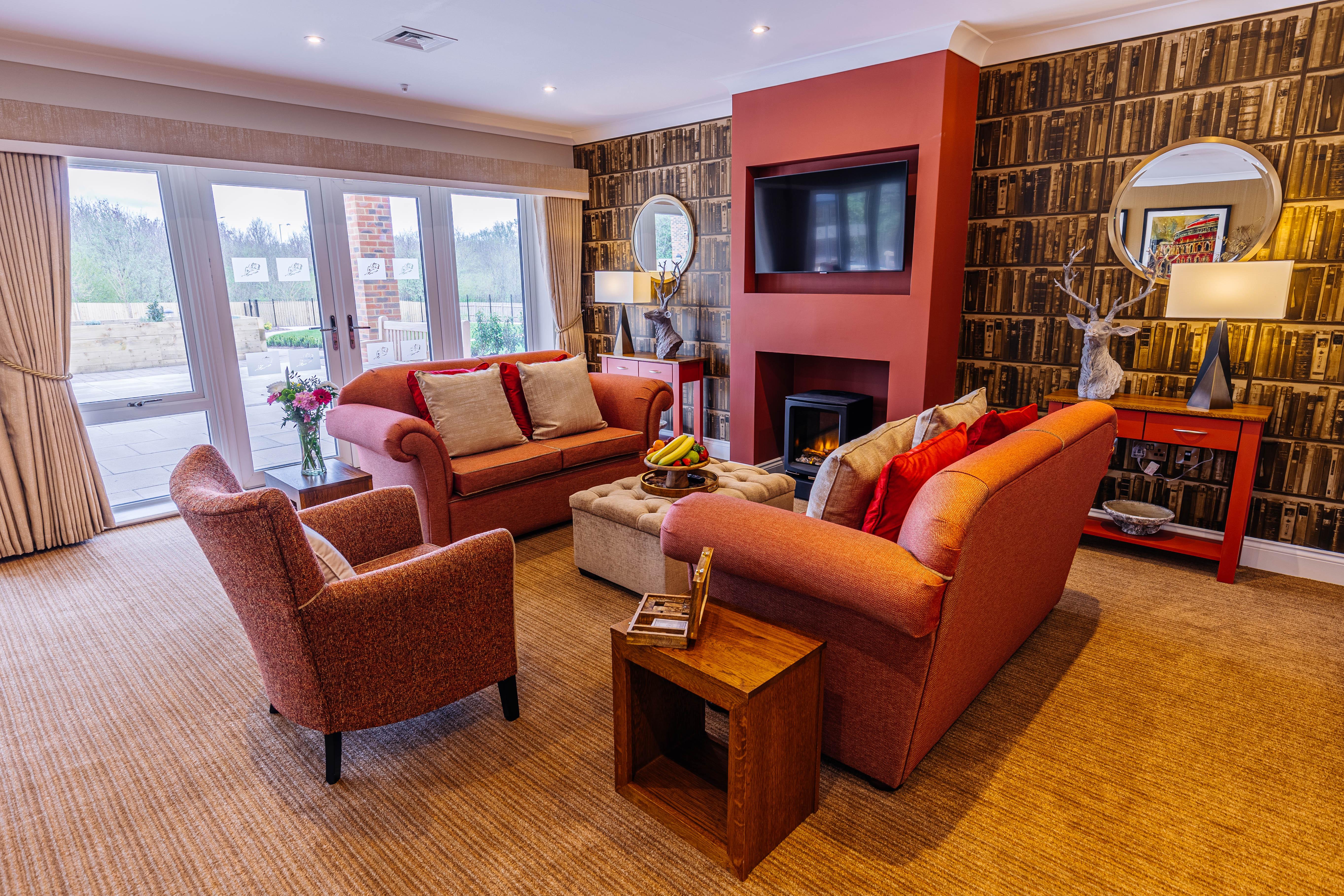 Lounges at at Sycamore Grove Care Home