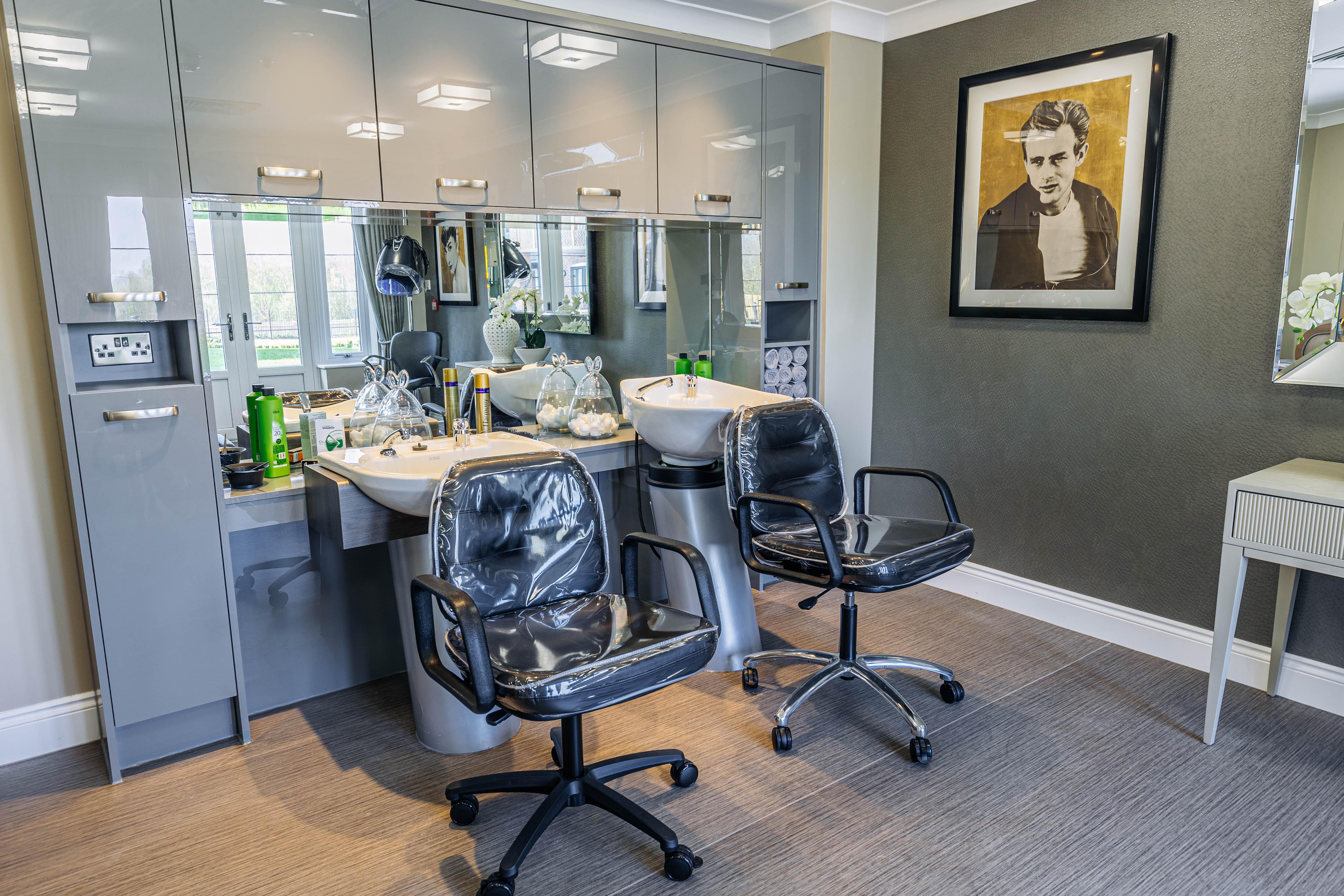 Hair Salon at Sycamore Grove Care Home