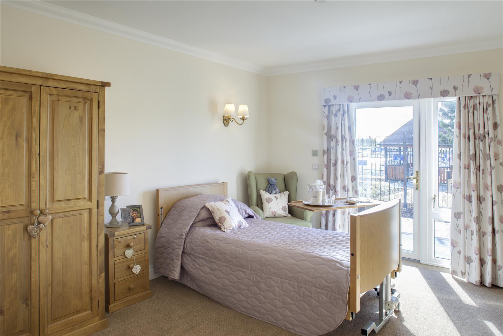 Bedroom at Tennyson Wharf Care Home