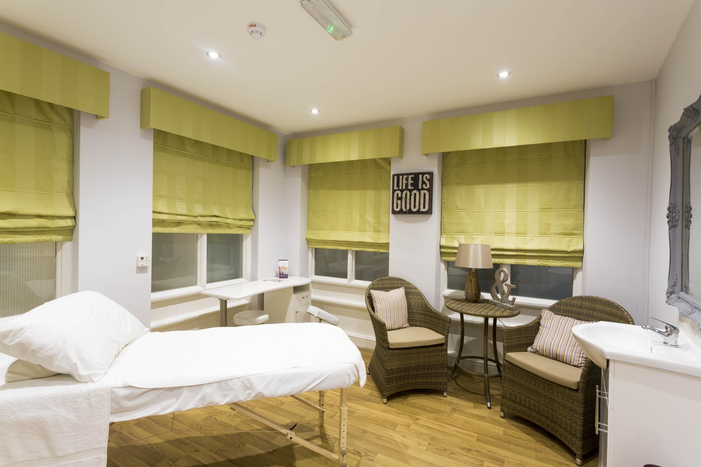 Salon at Prestbury Beaumont care home