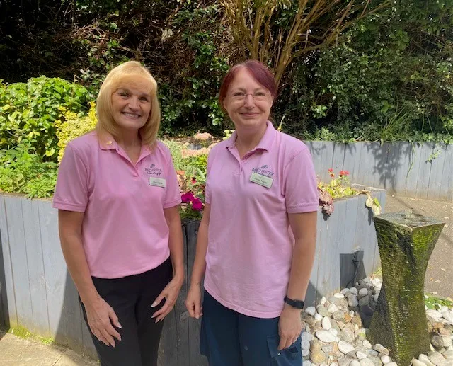Dawn Davies and Helen Fagan