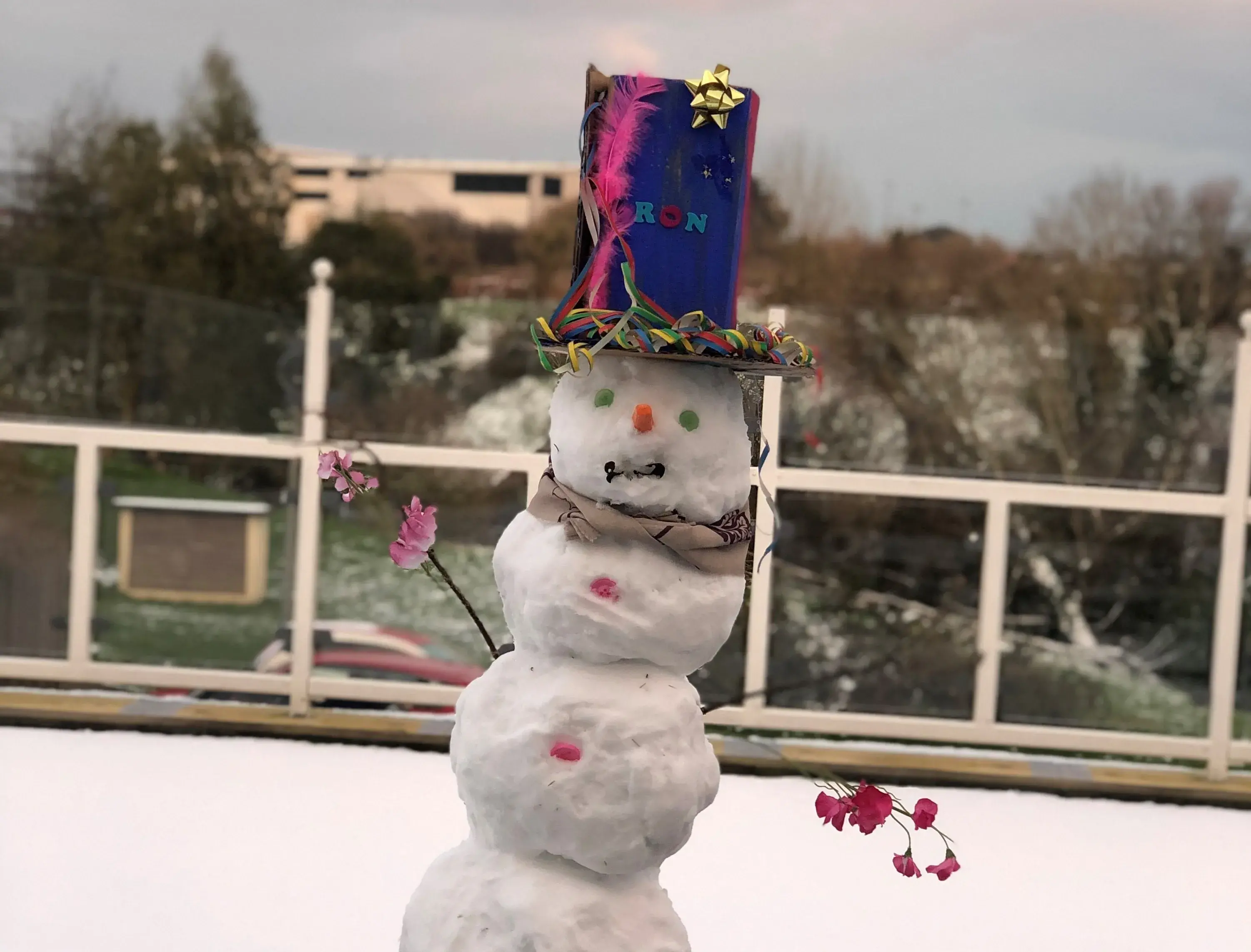 A magical winter wonderland
