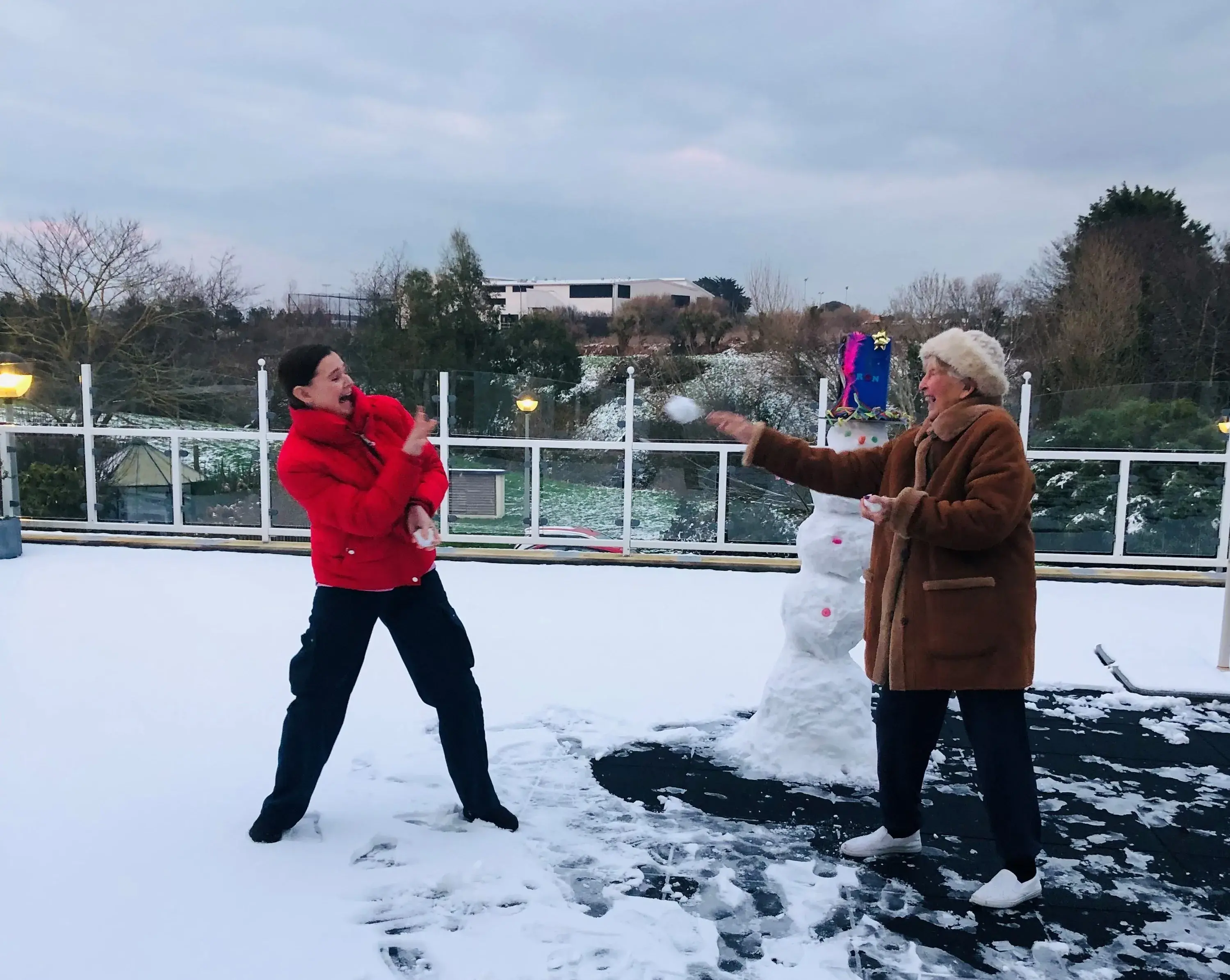 A magical winter wonderland