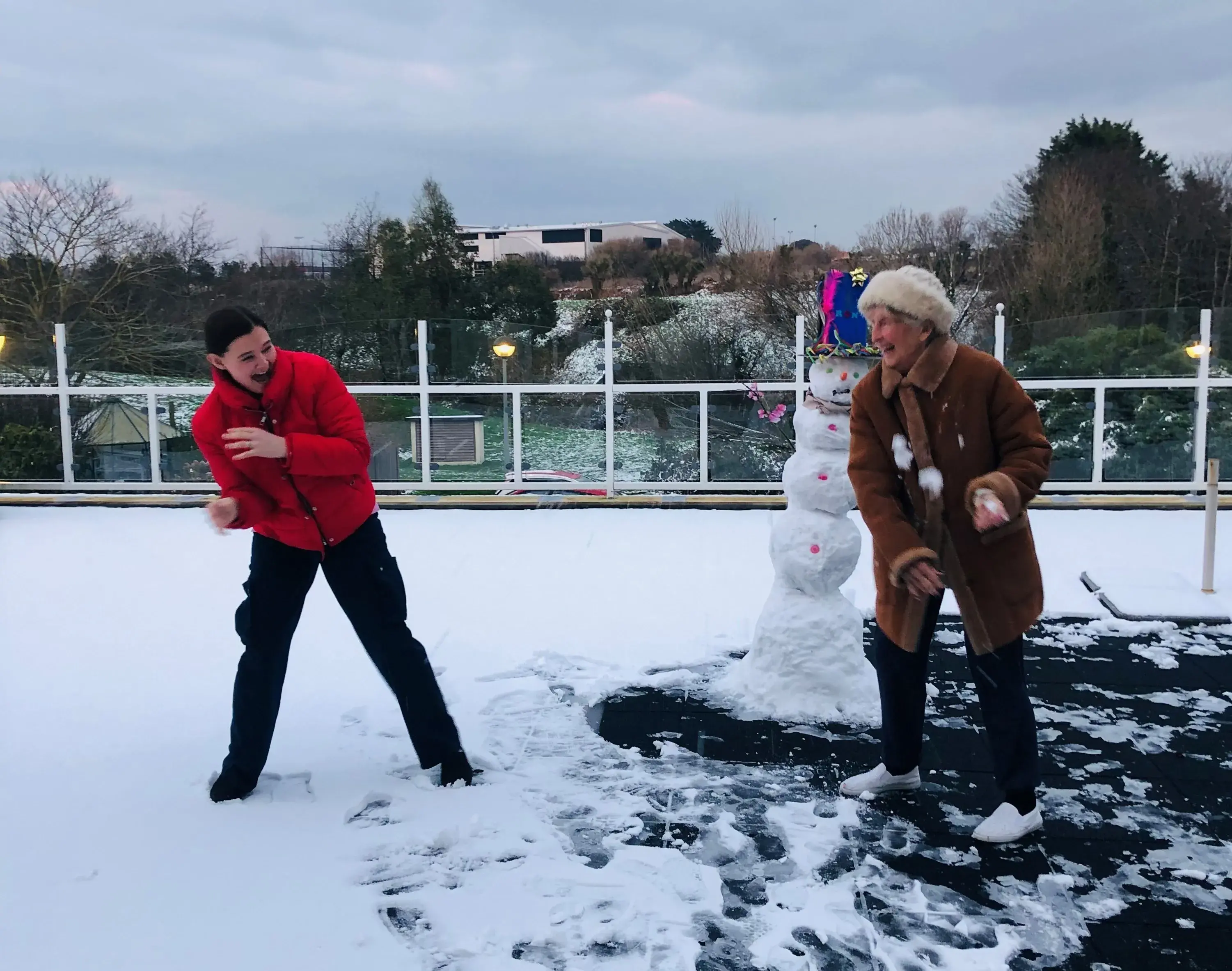 A magical winter wonderland