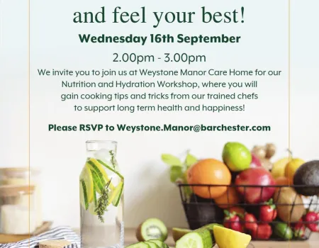 Eat Well, Stay Hydrated, And Feel Your Best!
