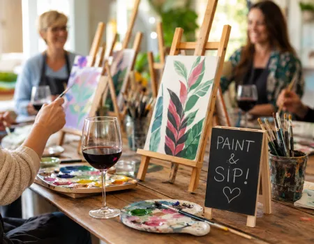 Paint & Sip Community Event