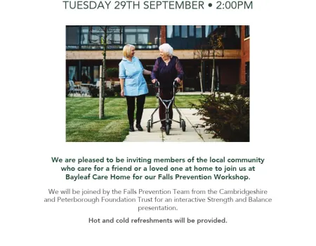 Falls Prevention Workshop