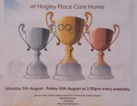 Olympics - care home style