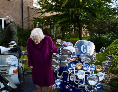 Sisters' Scooter Joy!