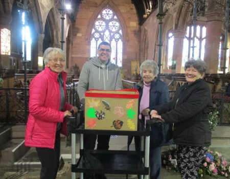 Harvest Festival Donations to St Helen's Church