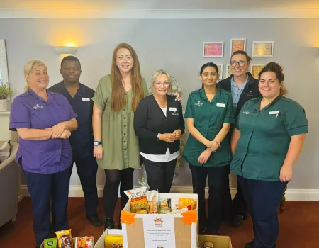 Harvest Festival Donations to St Helen's Church