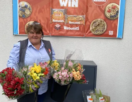 Local Co-op Donates Flowers