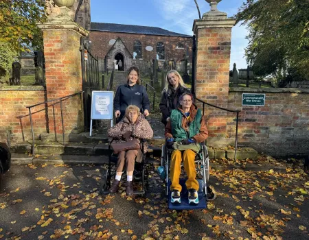 Out and About at All Saints Church Craft Fair!