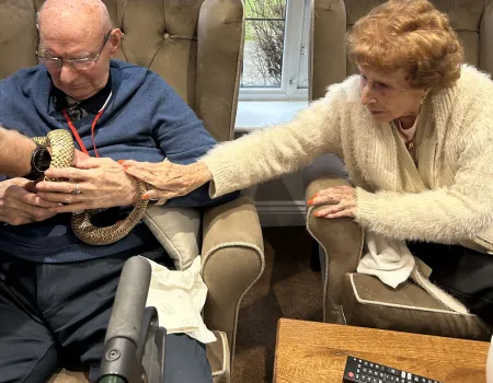 Reptile Fun at Lawton Manor