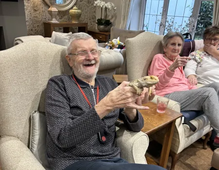 Reptile Fun at Lawton Manor