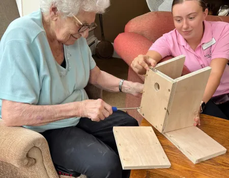 BIRD BOX BUILDING!