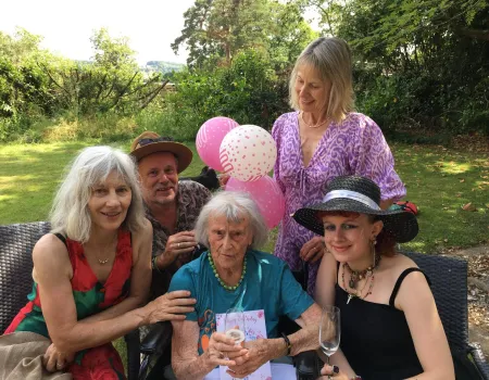 100th birthday celebrations at Dudwell St Mary